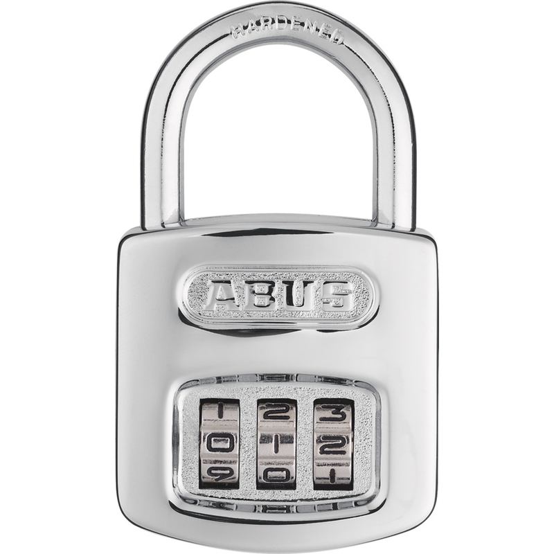 ABUS 2-25/32nd in. H X 1-21/32 in. W Hardened Steel 3-Dial Combination Padlock - Jamoozus
