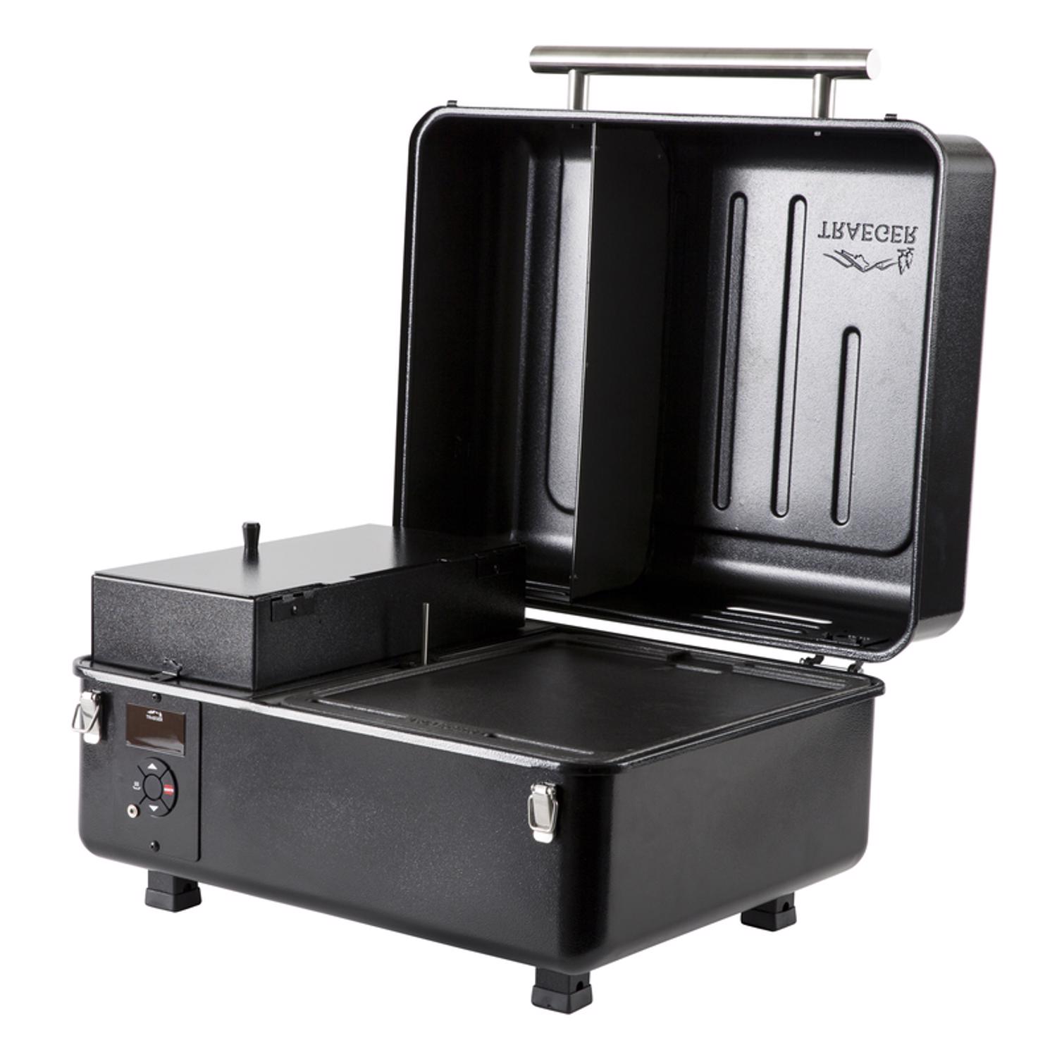 Traeger Ranger Wood Pellet Portable Grill Black - Jamoozus