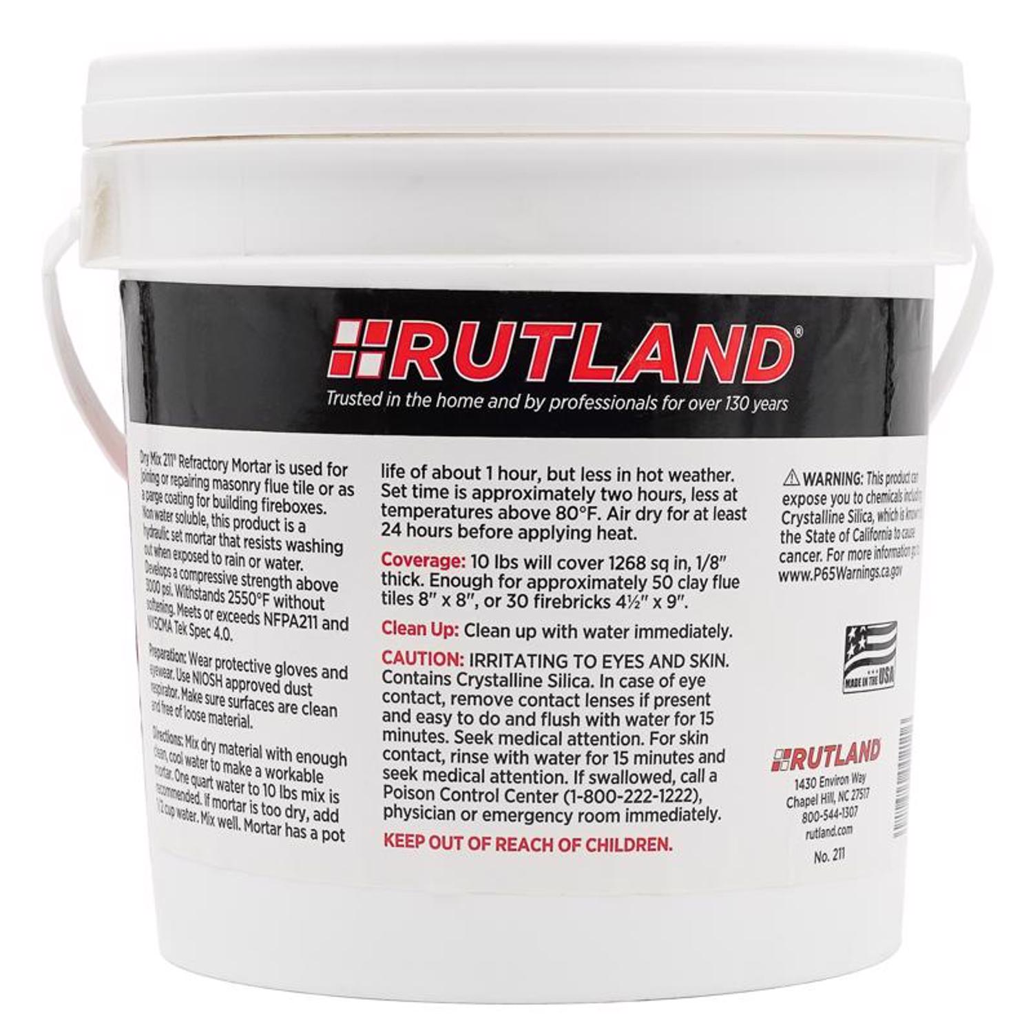 Rutland Fireplace Mortar - Jamoozus