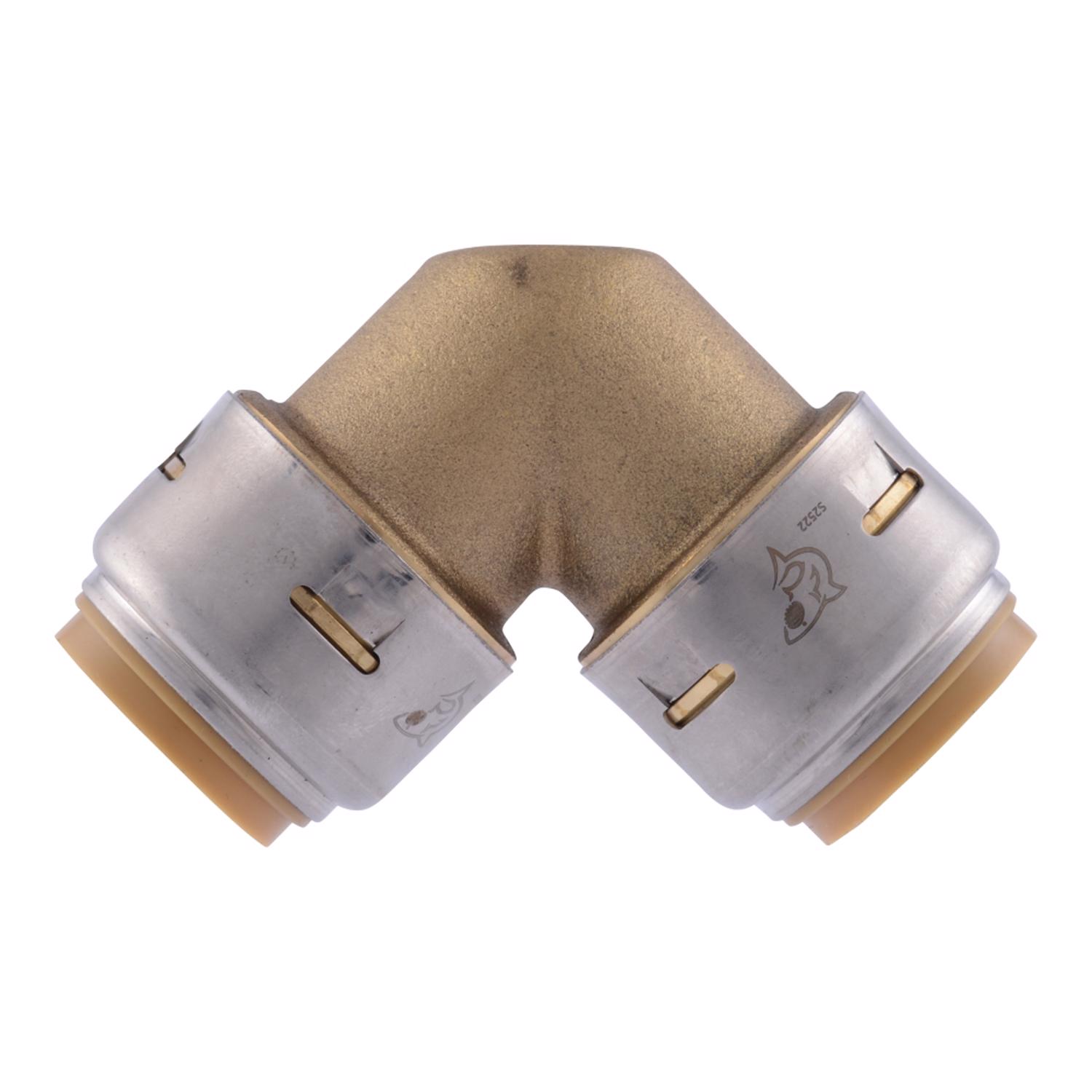 SharkBite 3/4 in. Push X 3/4 in. D Push Brass Elbow - Jamoozus