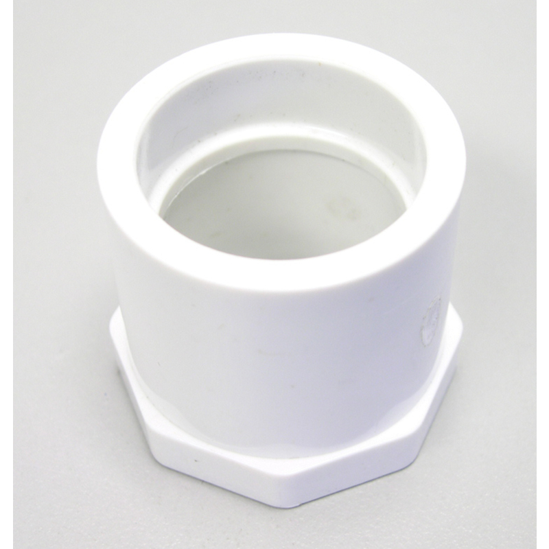 Campbell Schedule 40 2 in. Spigot X 1 in. D Slip PVC Reducing Bushing 10 pk - Jamoozus