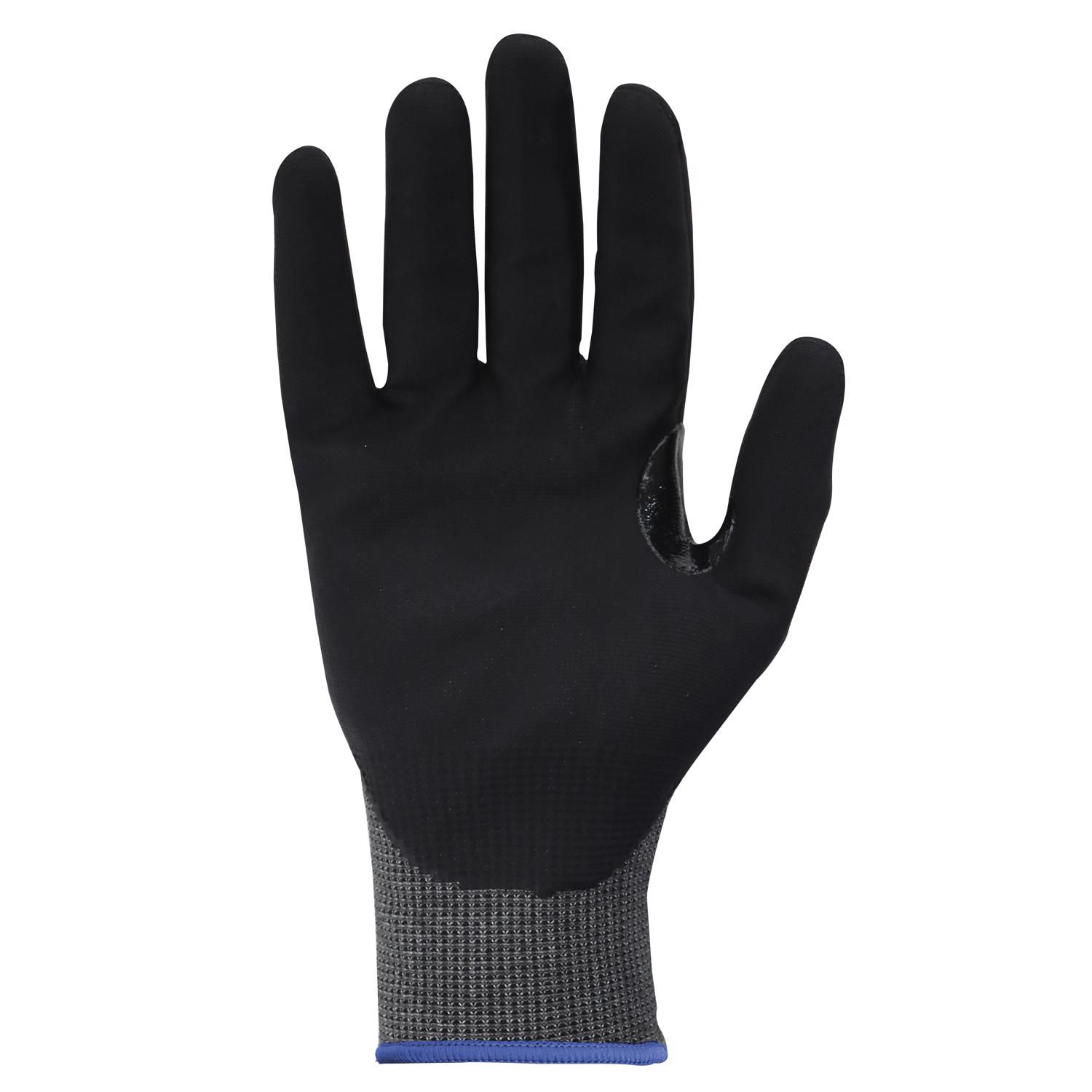 General Electric Unisex Dipped Gloves Black/Gray M 1 pair - Jamoozus