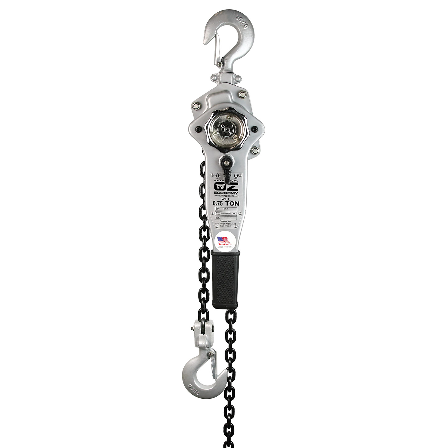 OZ Lifting Products Steel 1500 lb. cap. Lever Hoist - Jamoozus