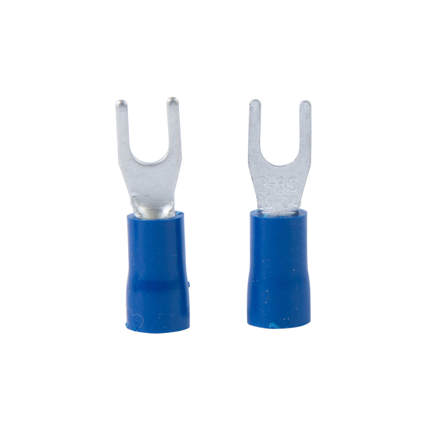 Gardner Bender 16-14 Ga. Spade Terminal Blue 10 pk - Jamoozus