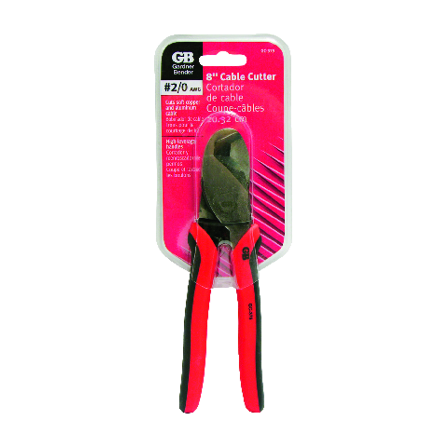 Gardner Bender 8 in. L Multicolored Cable Cutter 2/0 Ga. - Jamoozus