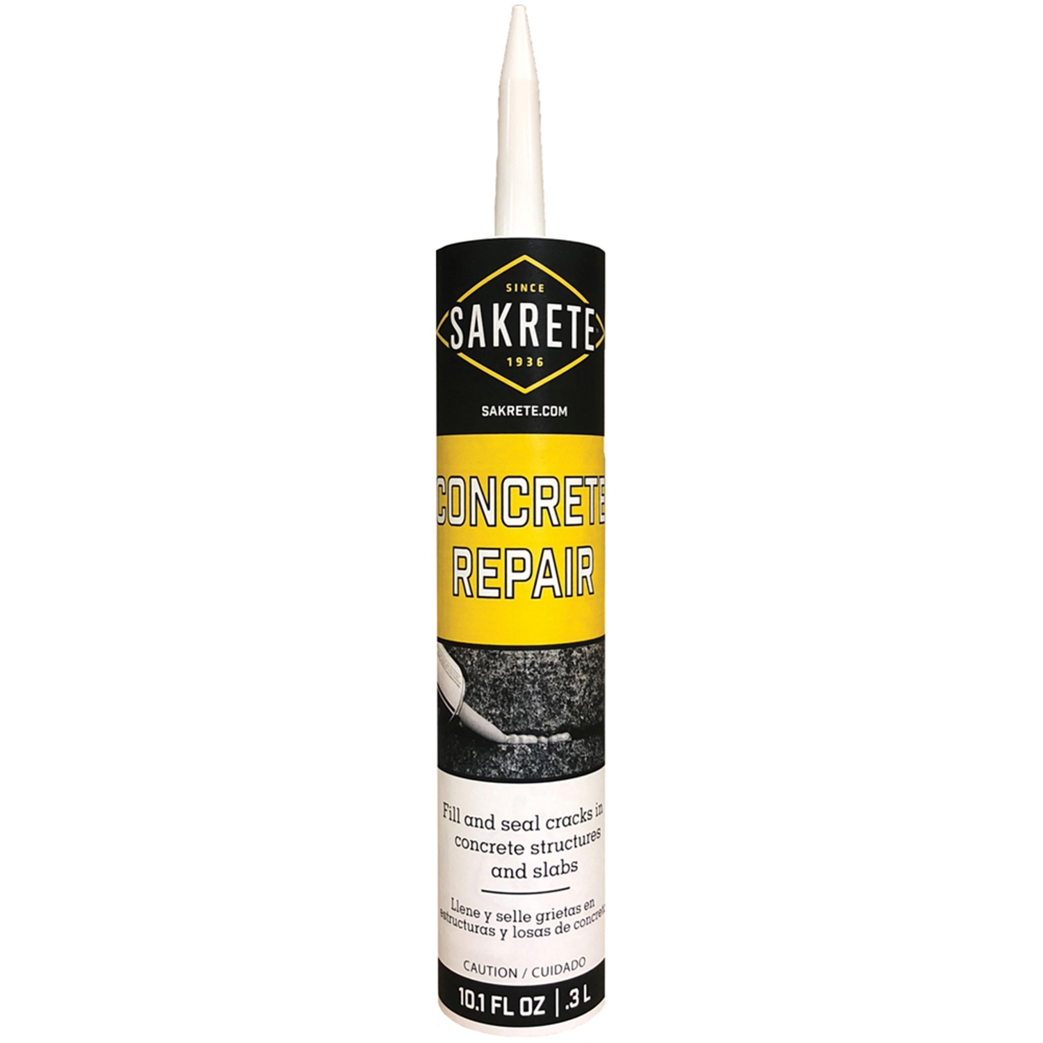 Sakrete Concrete Patch and Repair 10.3 oz Gray - Jamoozus