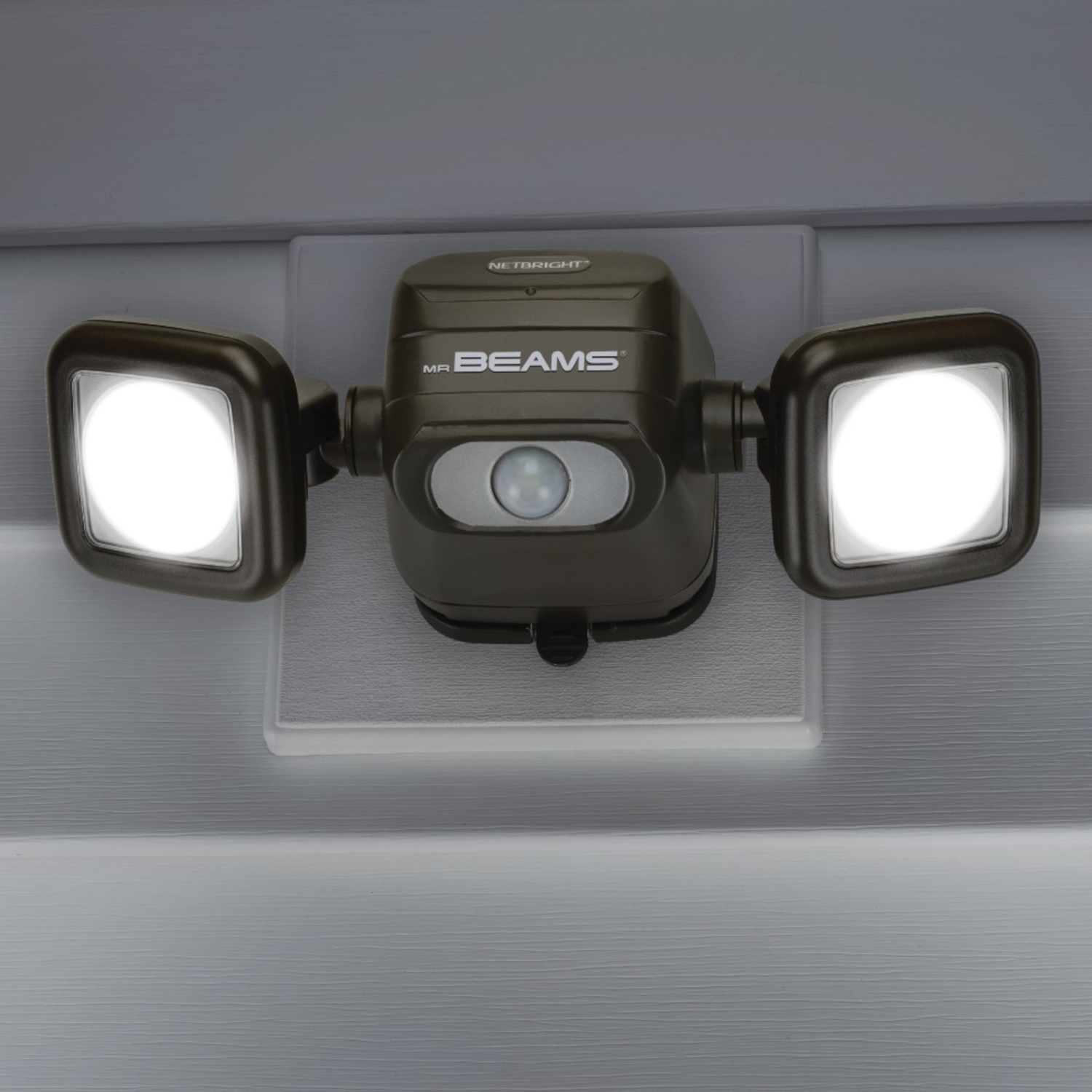 Mr. Beams High Performance Motion-Sensing Battery Powered LED Dark Brown Spotlight - Jamoozus