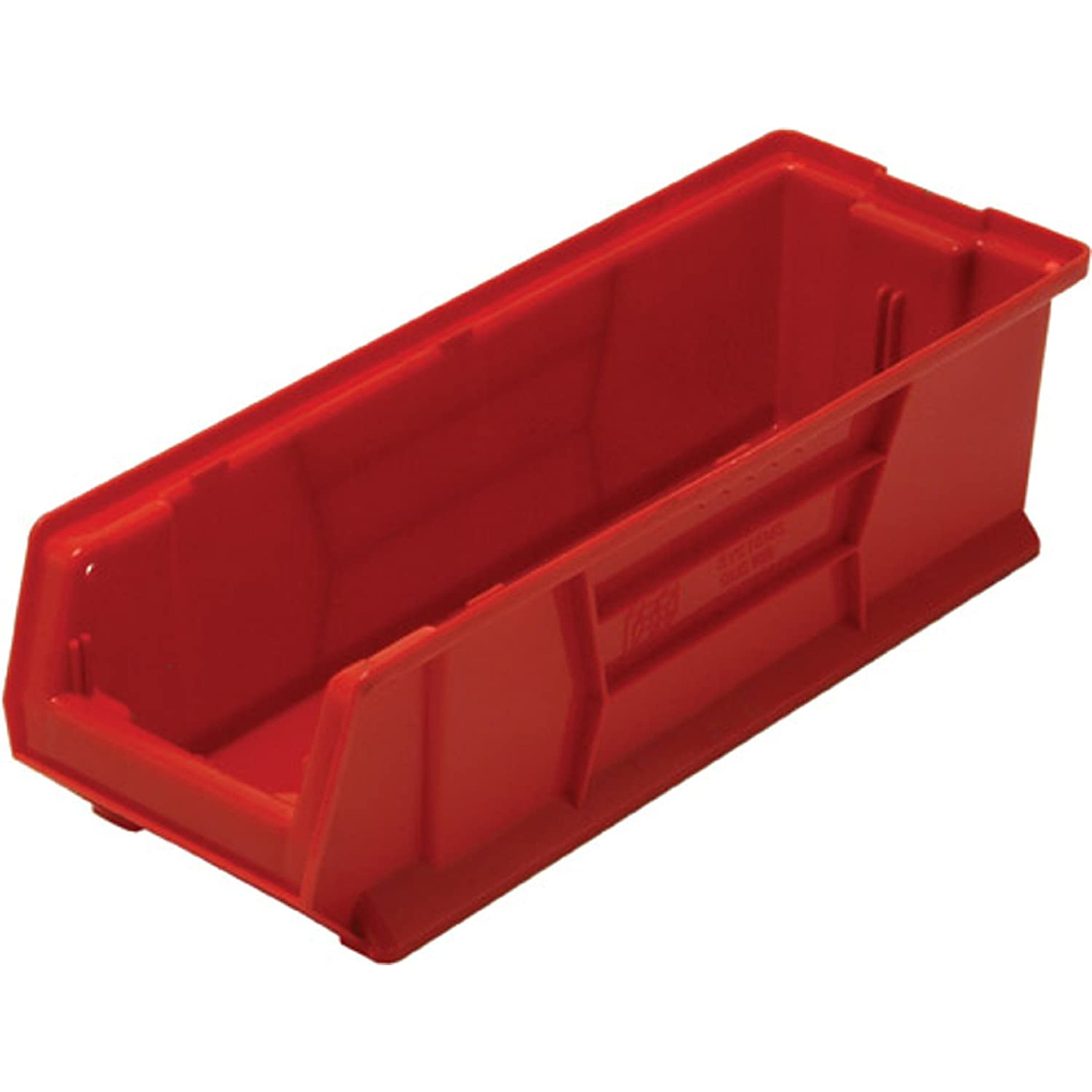 Quantum Storage Hulk 8.25 in. W X 7 in. H Heavy Duty Storage Bin Polypropylene 1 compartments Red - Jamoozus