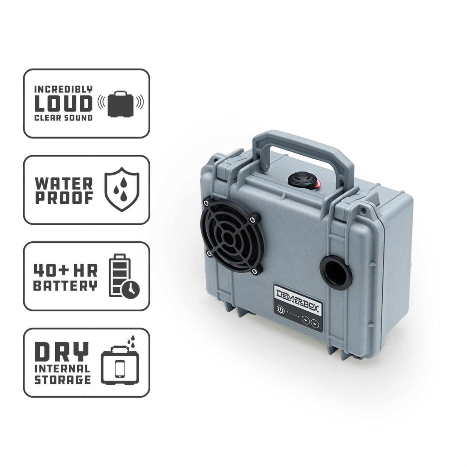 DemerBox DB1 Wireless Bluetooth Weather Resistant Portable Speaker - Jamoozus