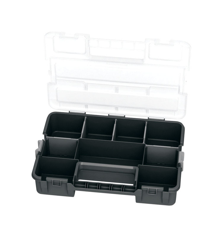 Ace 12-7/16 in. W X 7-13/16 in. H Interlocking Organizer Plastic Gray - Jamoozus