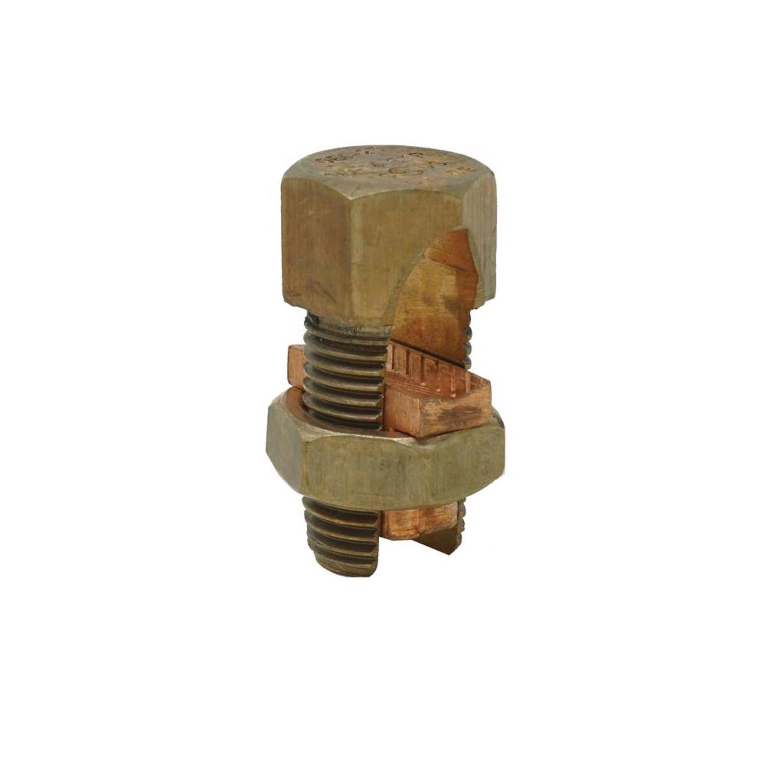 Southwire 1/0 - 4 AWG Stranded Split-Bolt Connector Copper 1 pk - Jamoozus