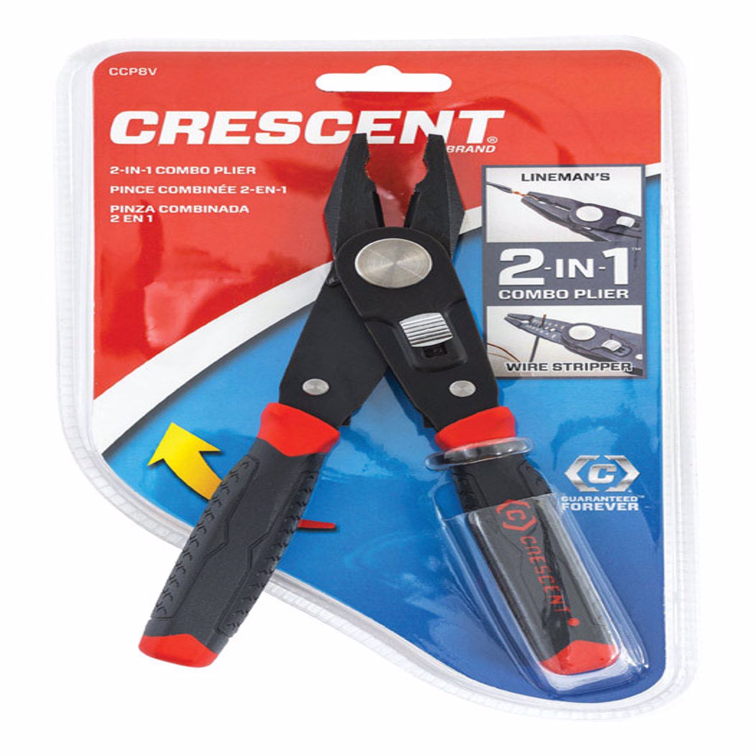 Crescent 12 Ga. 9.9 in. L Lineman's Plier - Jamoozus