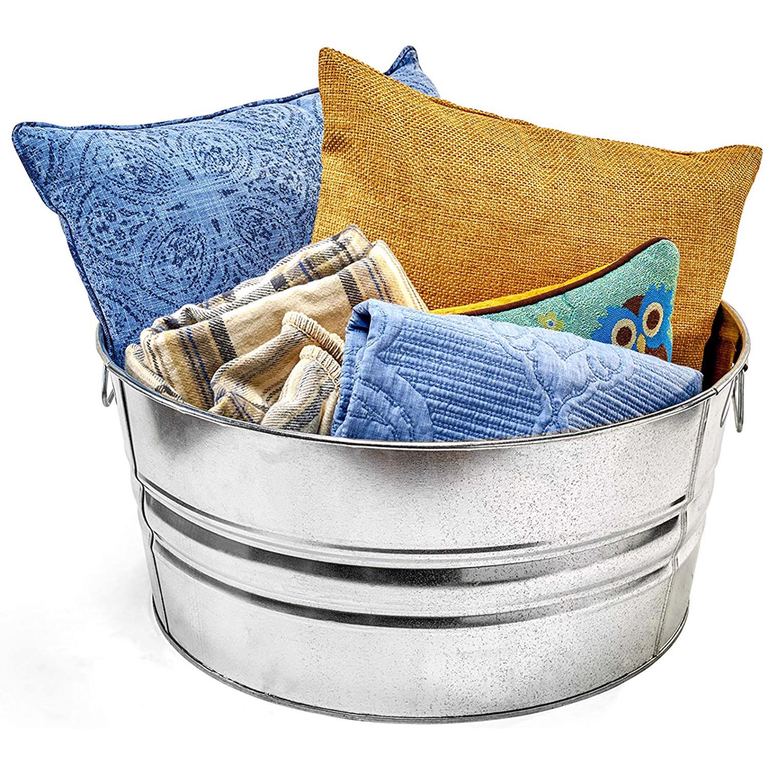 Behrens 16-3/4 gal Steel Tub Round - Jamoozus