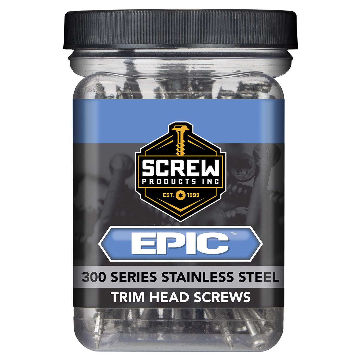 Screw Products EPIC No. 9 X 3 in. L Star Trim Screws 1 lb 81 pk - Jamoozus