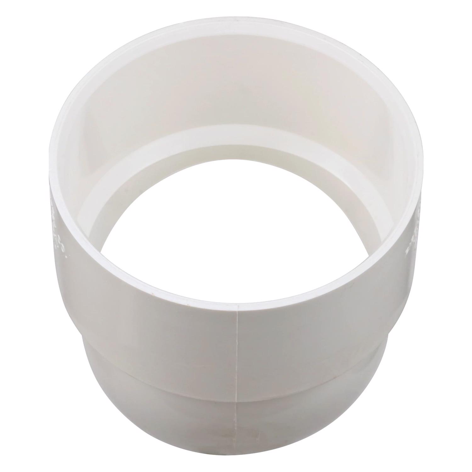 Charlotte Pipe Schedule 40 6 in. Spigot X 6 in. D Hub PVC 45 Degree Street Elbow 1 pk - Jamoozus