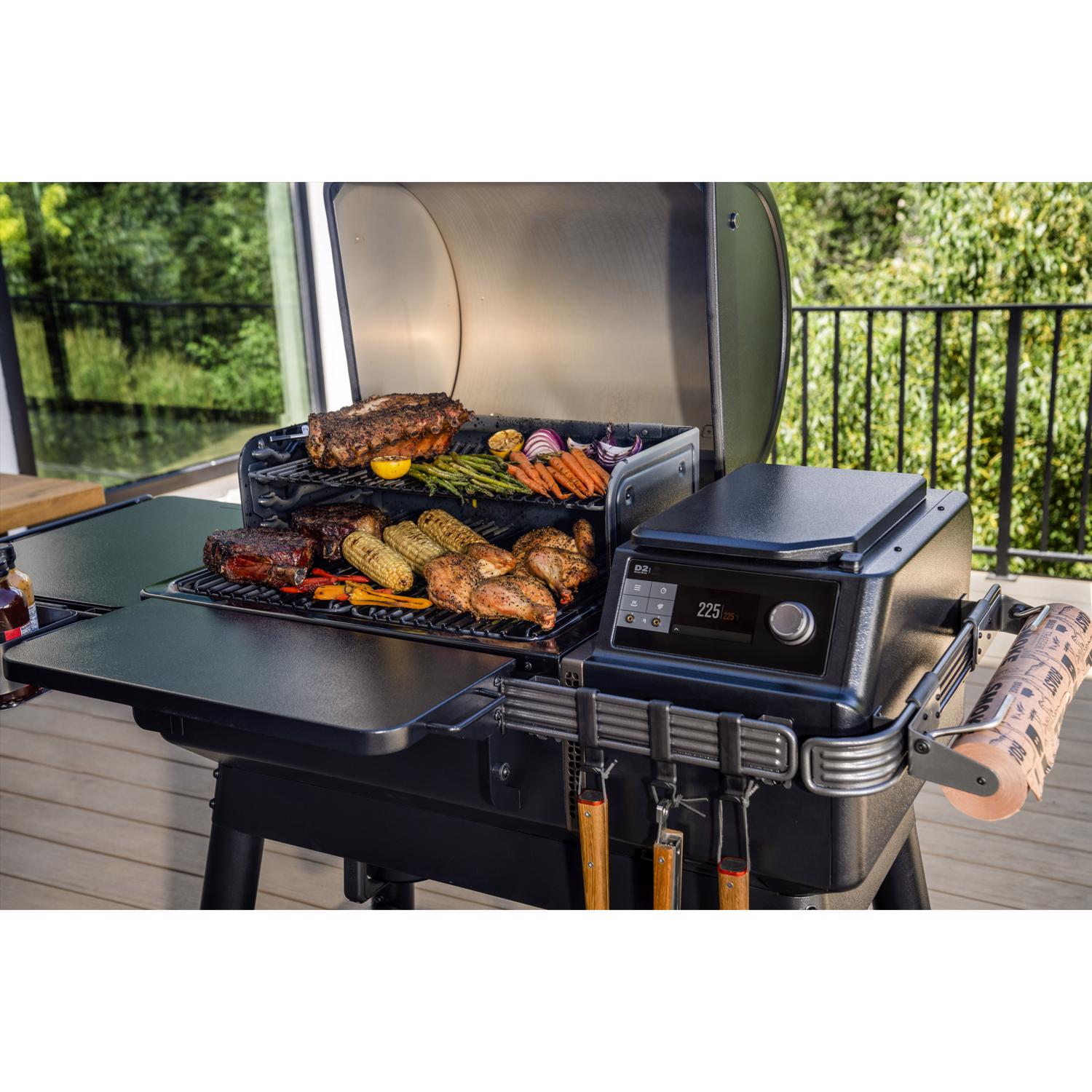 Traeger Ironwood Wood Pellet Grill and Smoker Black - Jamoozus