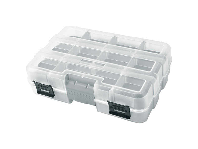 Ace 6-1/2 in. W X 8-7/8 in. H Double-Sided Organizer Plastic Clear - Jamoozus