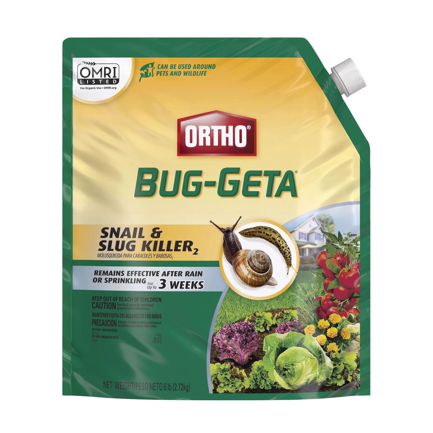 Ortho Bug-Geta Crawling Insect Killer Pellets 6 lb - Jamoozus