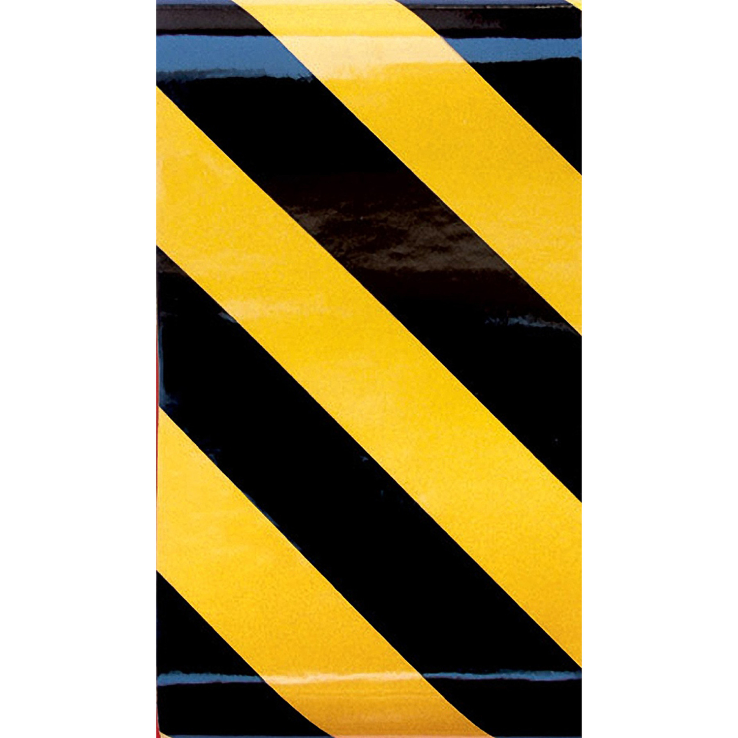 HILLMAN 2 in. W X 24 in. L Black/Yellow Reflective Safety Tape 1 pk - Jamoozus