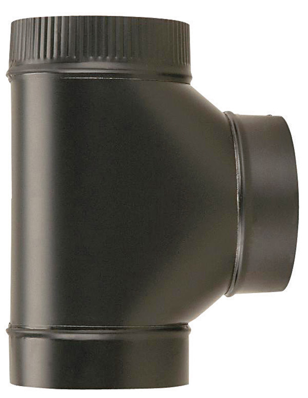 Imperial 8 in. X 8 in. X 8 in. Metal Stove Vent Single Tee - Jamoozus