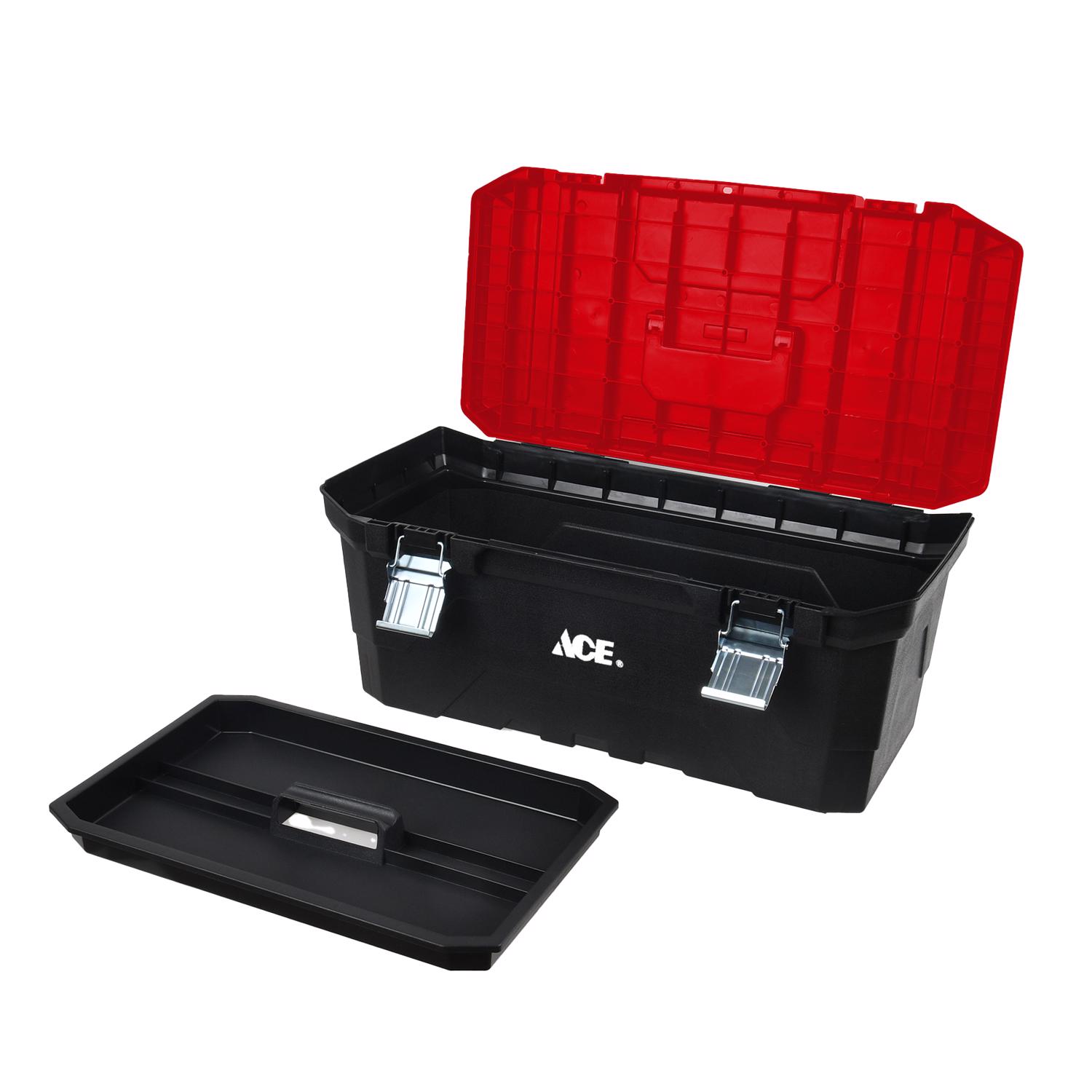 Ace 23 in. Toolbox Black/Red - Jamoozus