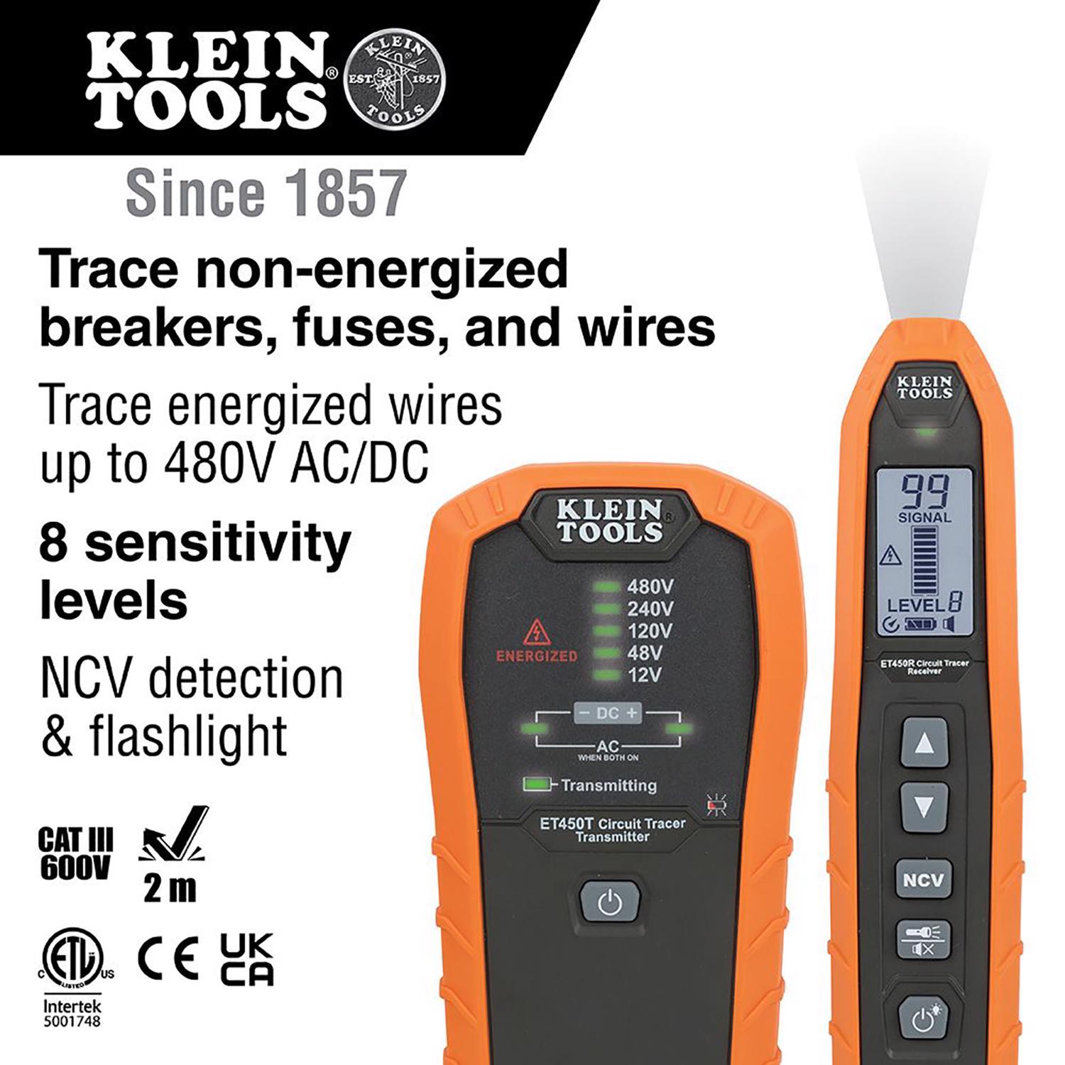 Klein Tools LCD Circuit Tracer Kit - Jamoozus