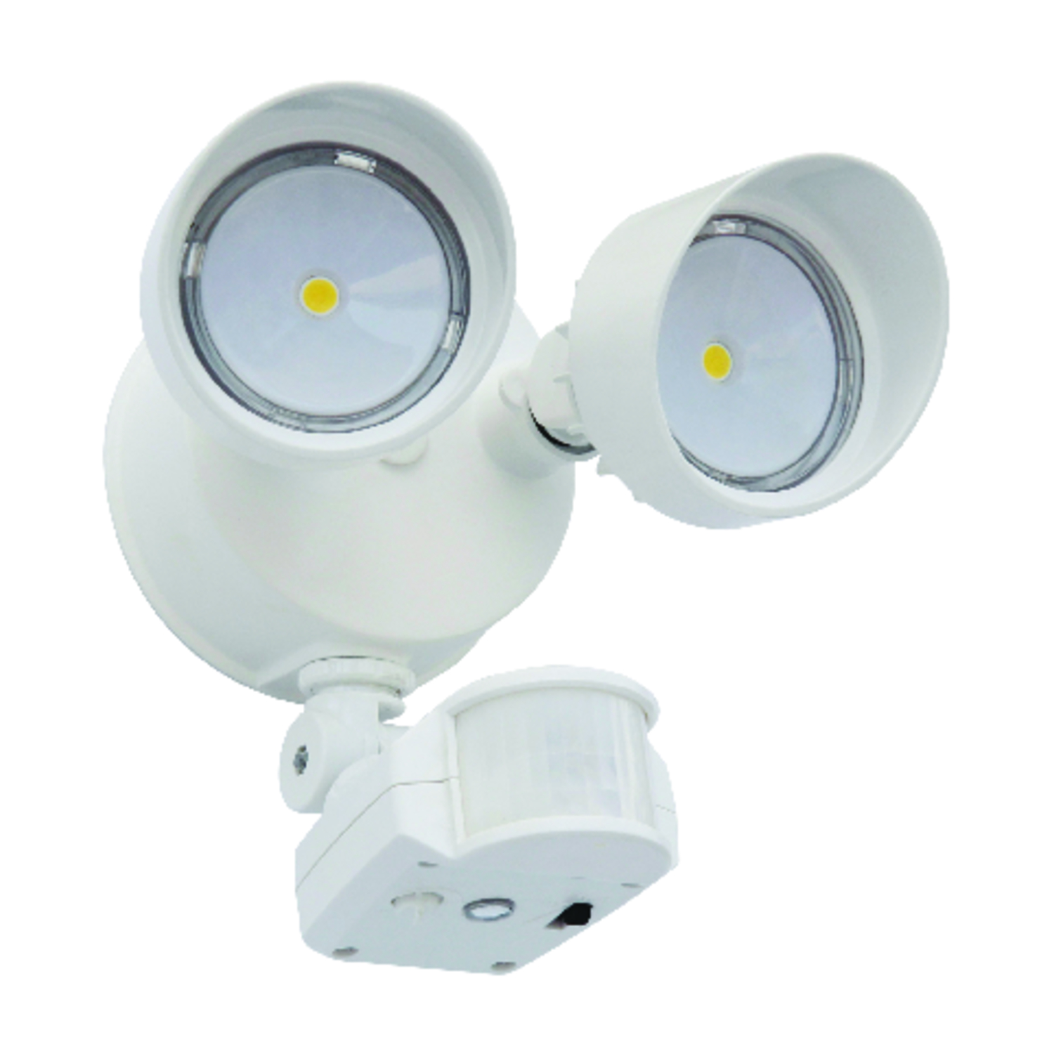 Lithonia Lighting Motion-Sensing Hardwired LED White Security Light - Jamoozus