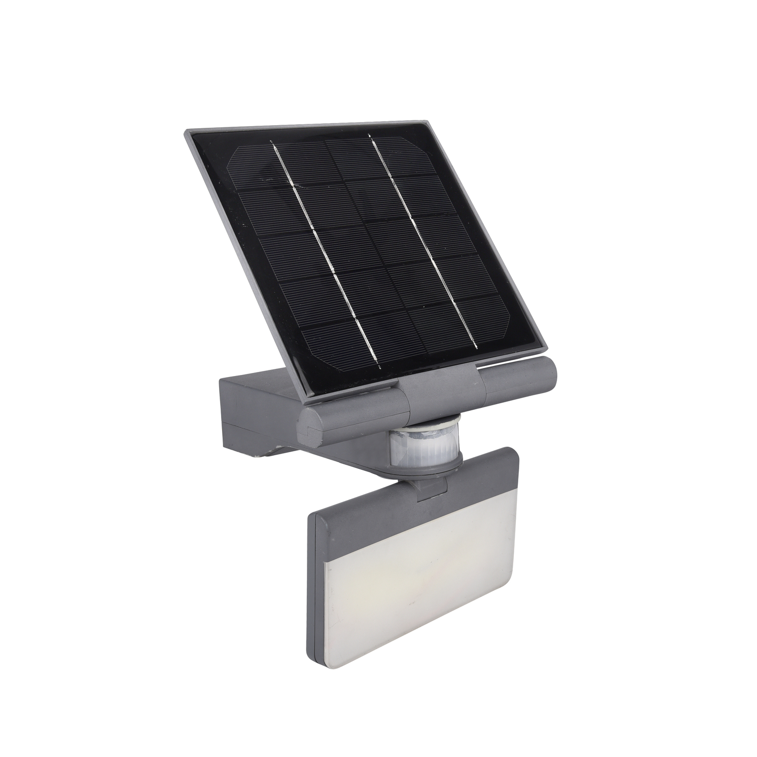 Flipo Pacific Accents Motion-Sensing Solar Powered LED Gray Floodlight - Jamoozus