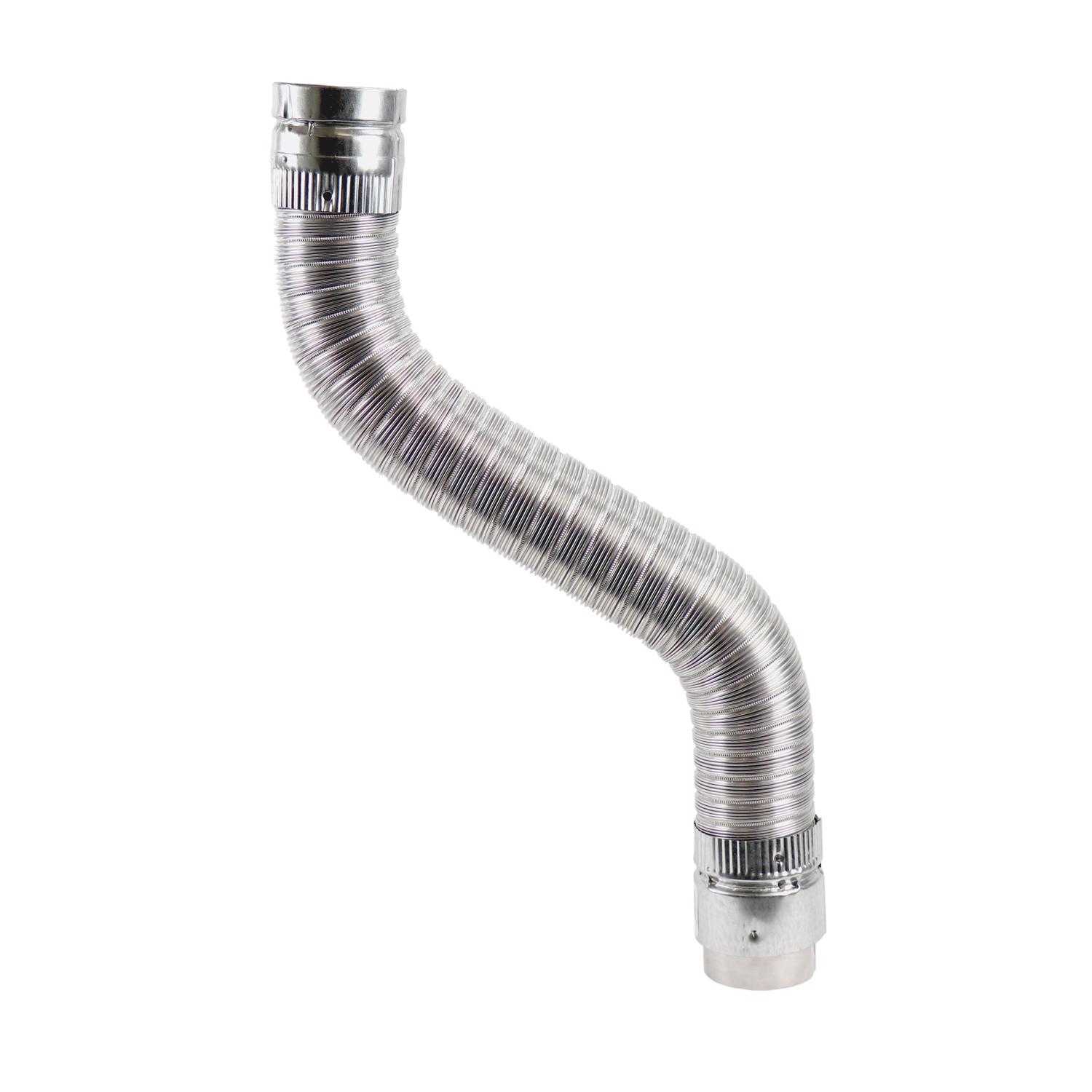 Selkirk 3 in. D X 42 in. L Aluminum/Galvanized Steel Gas Vent Connector - Jamoozus