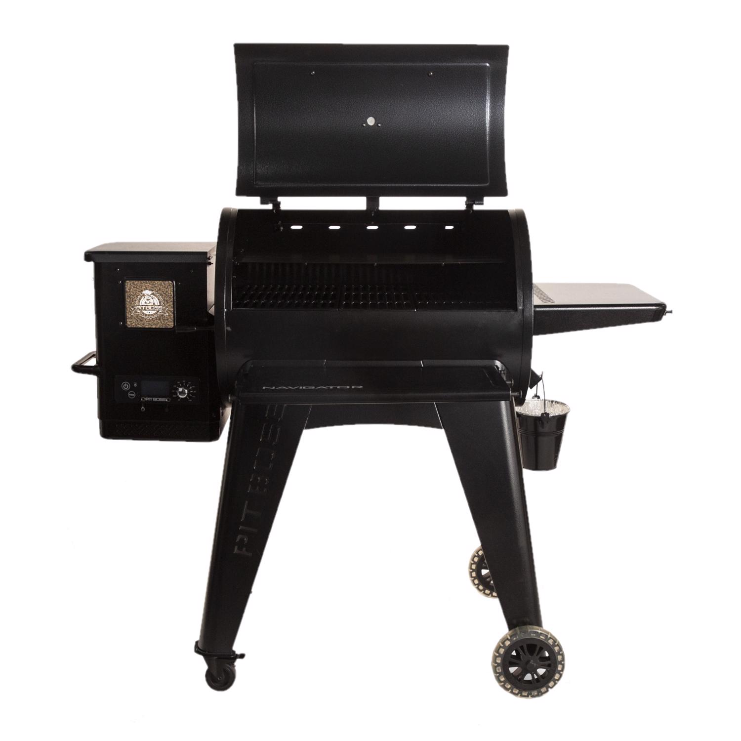 Pit Boss Navigator 850 Wood Pellet Grill and Smoker Black - Jamoozus