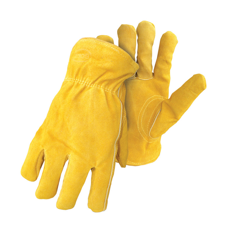Boss Therm Men's Indoor/Outdoor Insulated Driver Gloves Yellow L 1 pair - Jamoozus