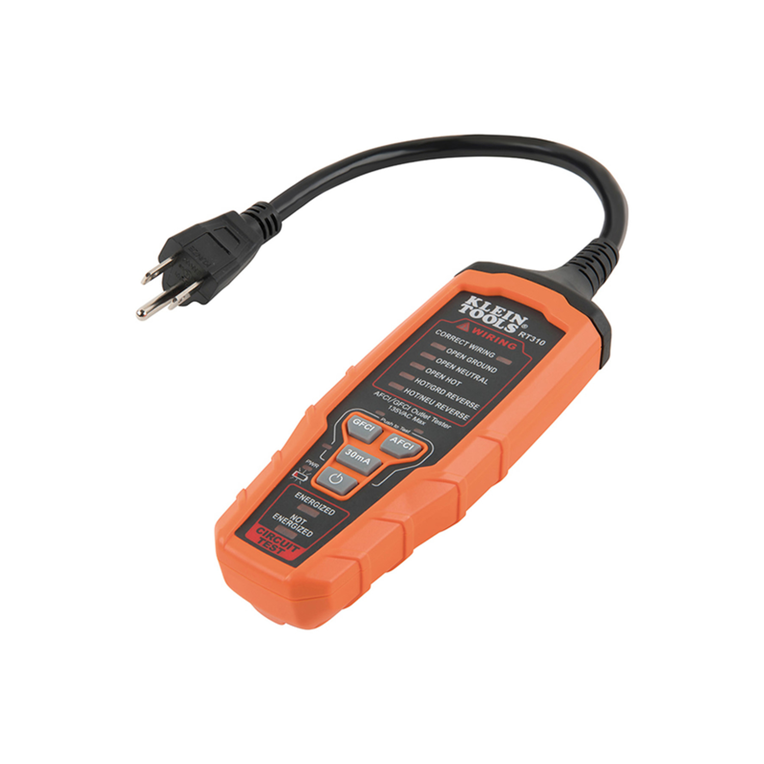 Klein Tools AFCI/GFCI Electrical Outlet Tester - Jamoozus