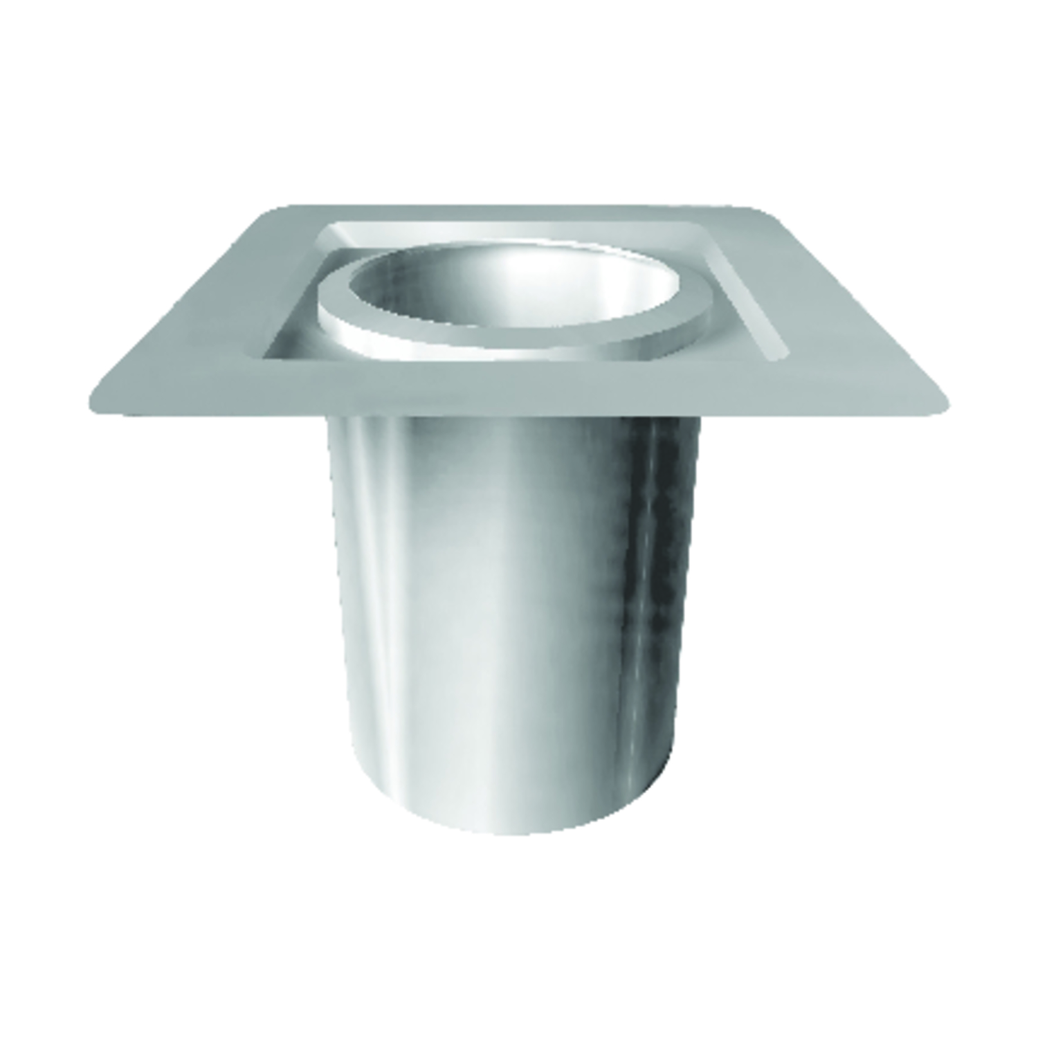 Selkirk 8 in. D X 12 in. L Stainless Steel Fire Stop Joist Shield - Jamoozus