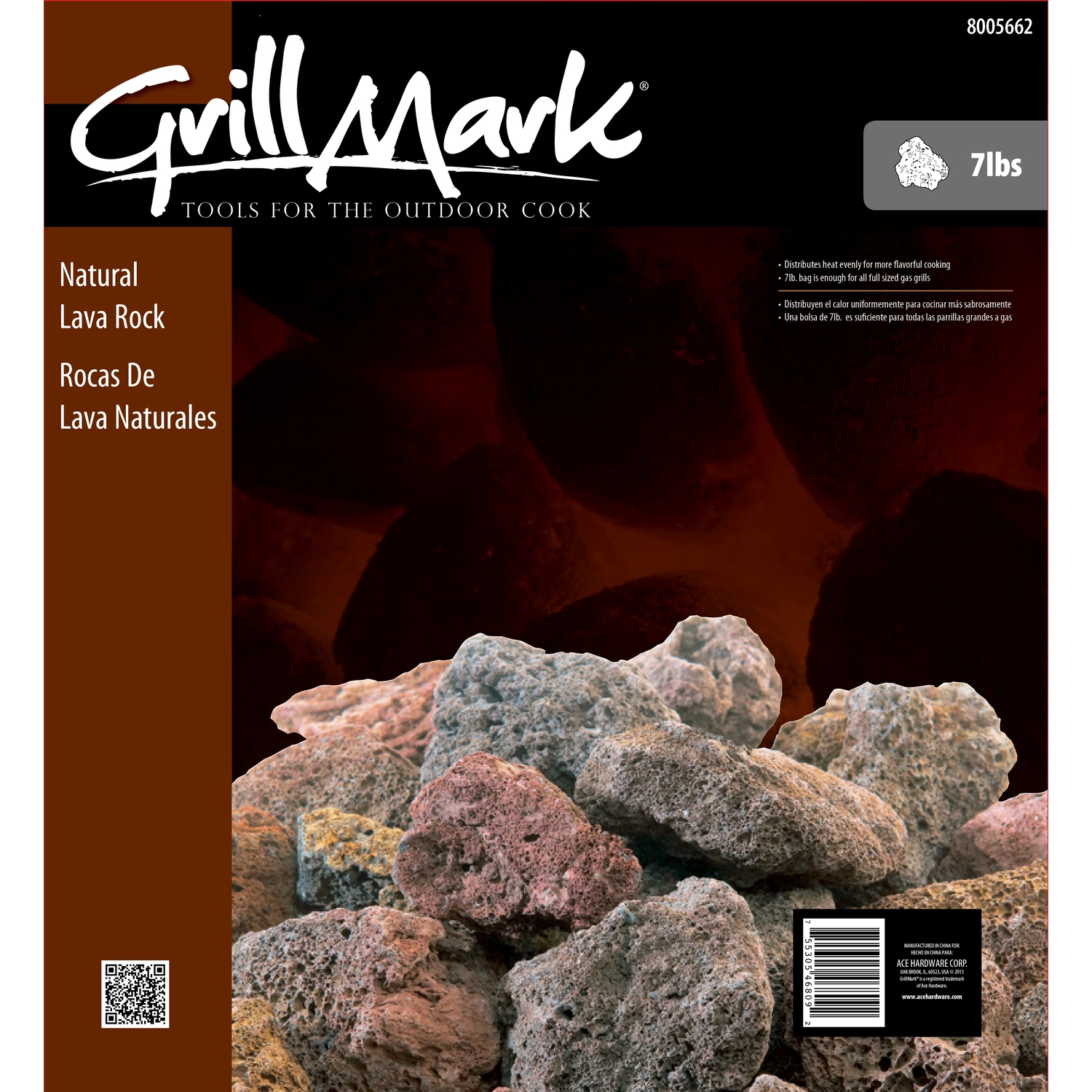 Grill Mark All Natural Lava Rock Briquettes 7 lb - Jamoozus