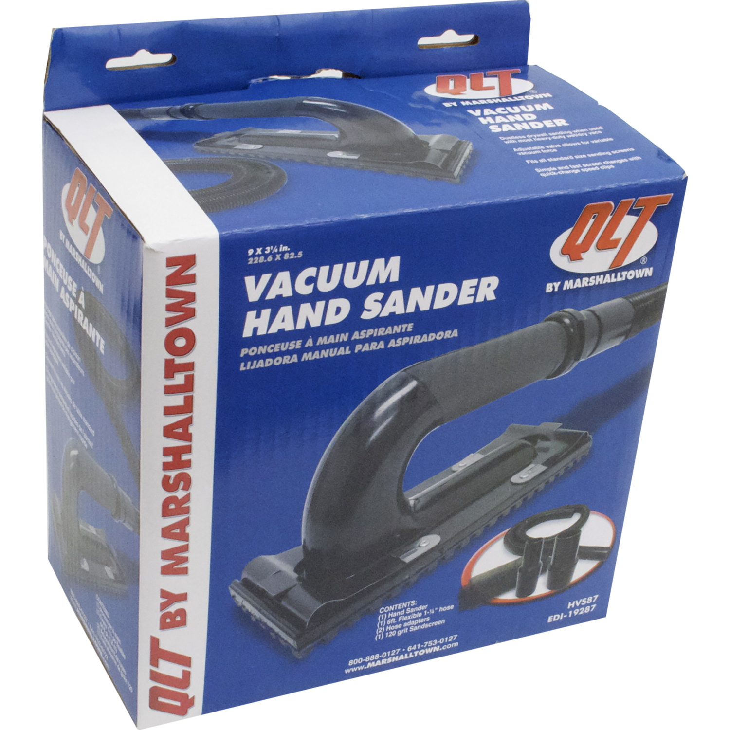 Marshalltown Plastic Drywall Vacuum Hand Sander 3.25 in. W X 9 in. L - Jamoozus