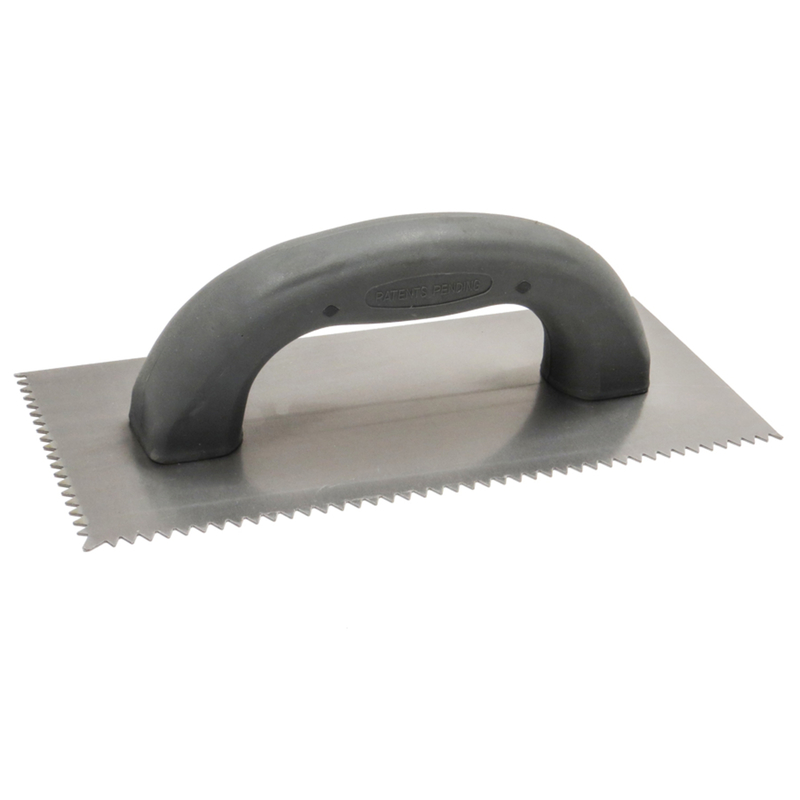 Allway 4-1/2 in. W Carbon Steel V Notched Trowel - Jamoozus