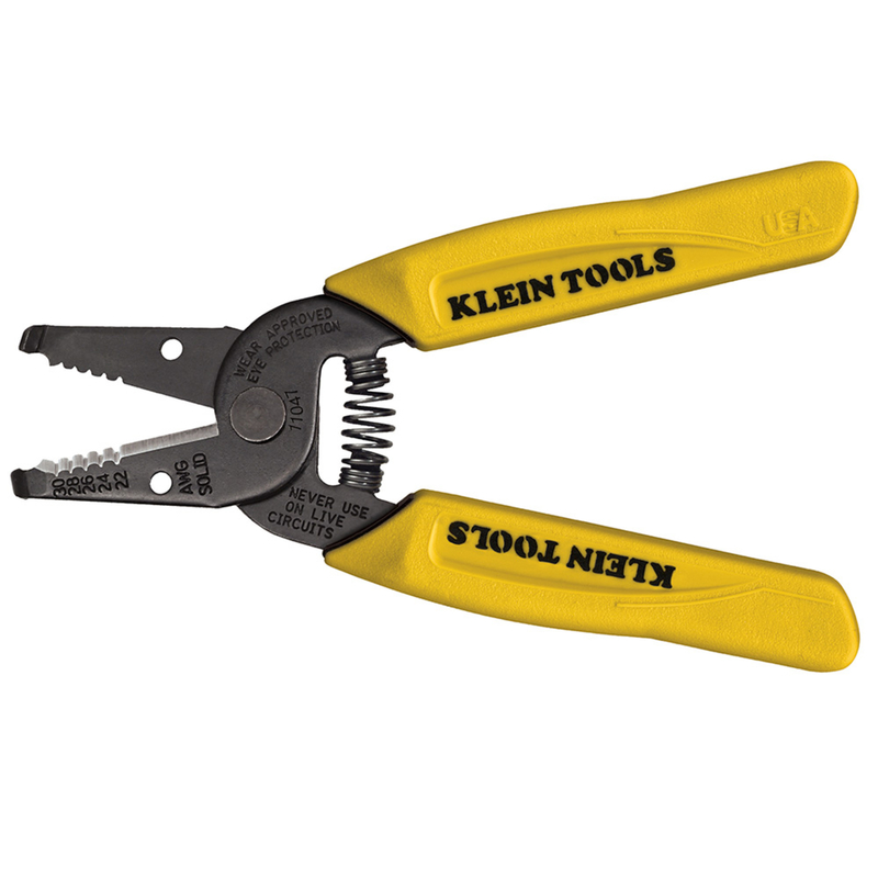 Klein Tools 30 Ga. 6.3 in. L Wire Stripper/Cutter - Jamoozus