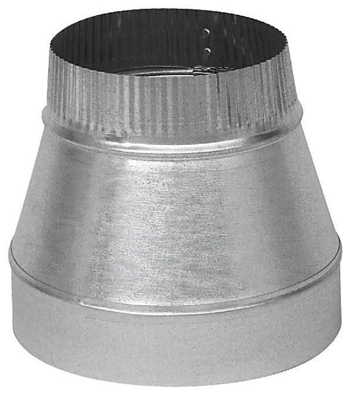 Imperial 9 in. D X 8 in. D Galvanized Steel Furnace Pipe Reducer - Jamoozus