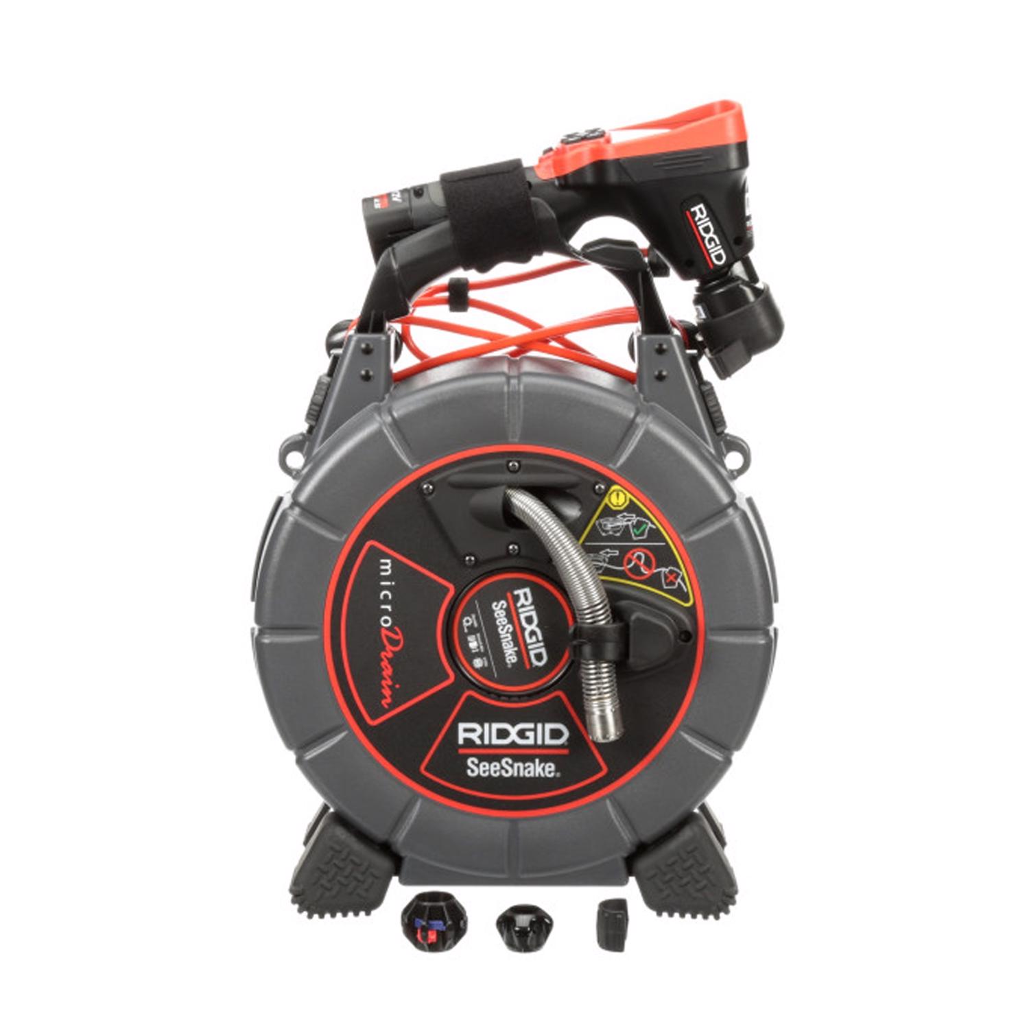 RIDGID SeeSnake 4-in-1 Tube Cleaning Brush Tool 3 in. D X 14.2 in. H X 6.6 in. W 1 pc - Jamoozus