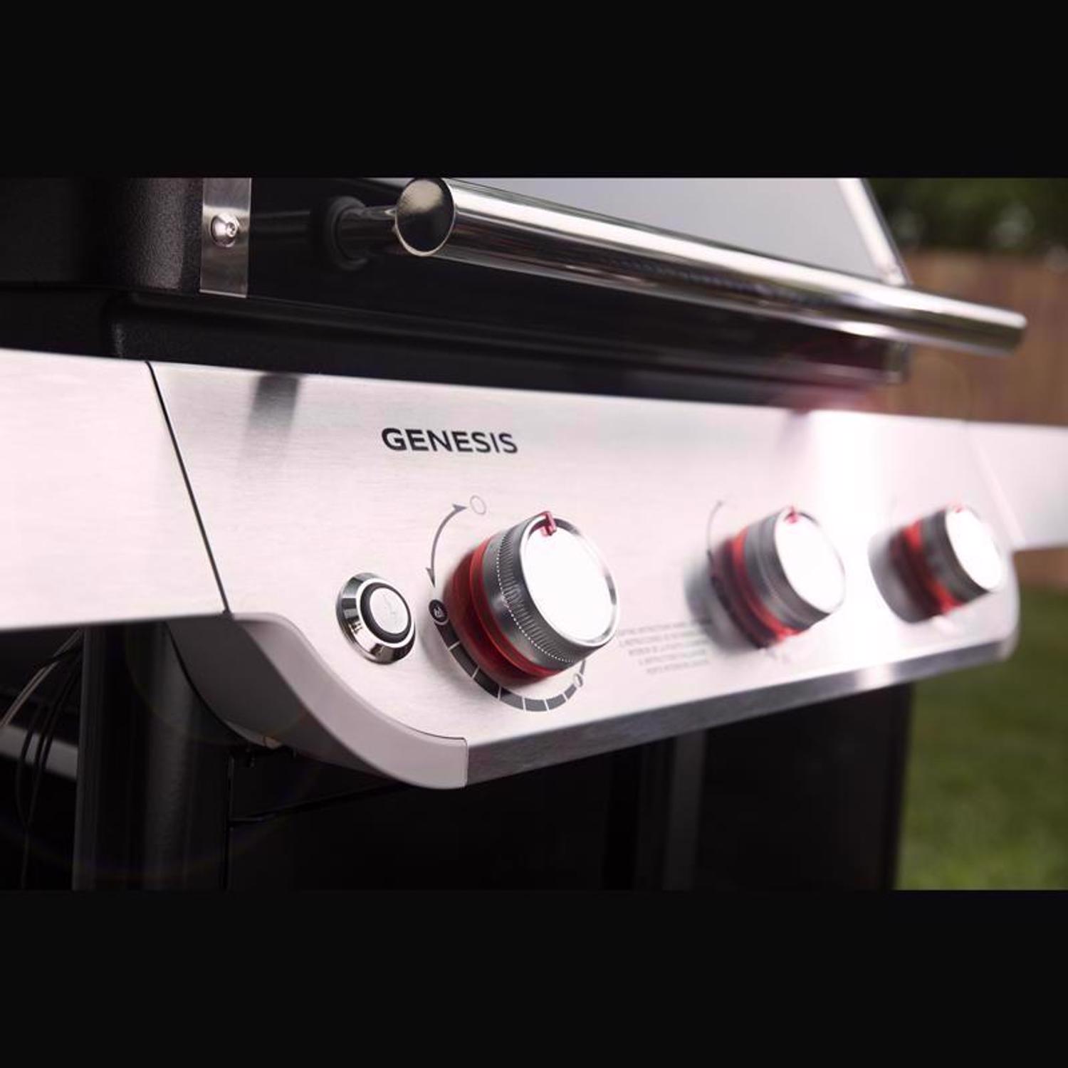 Weber Genesis E-315 3 Burner Liquid Propane Grill Black - Jamoozus