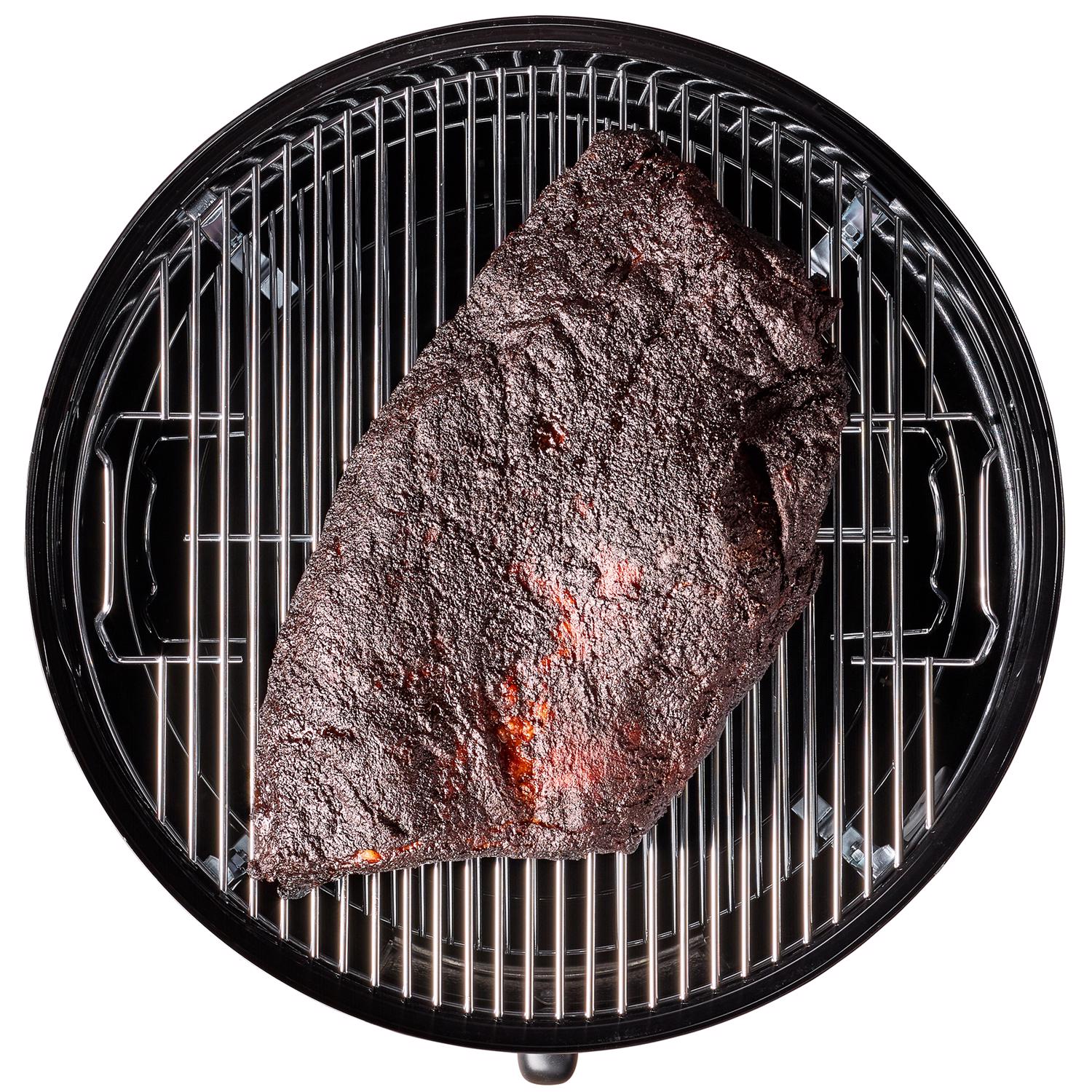 Weber Smokey Mountain Charcoal/Wood Bullet Smoker Black - Jamoozus