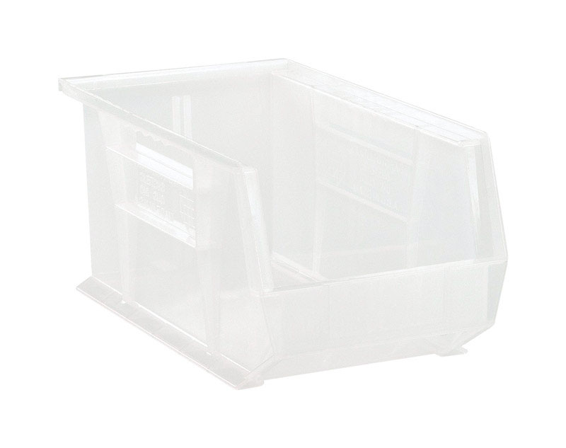 Quantum Storage 8-1/4 in. W X 7 in. H Storage Bin Plastic 1 compartments Clear - Jamoozus