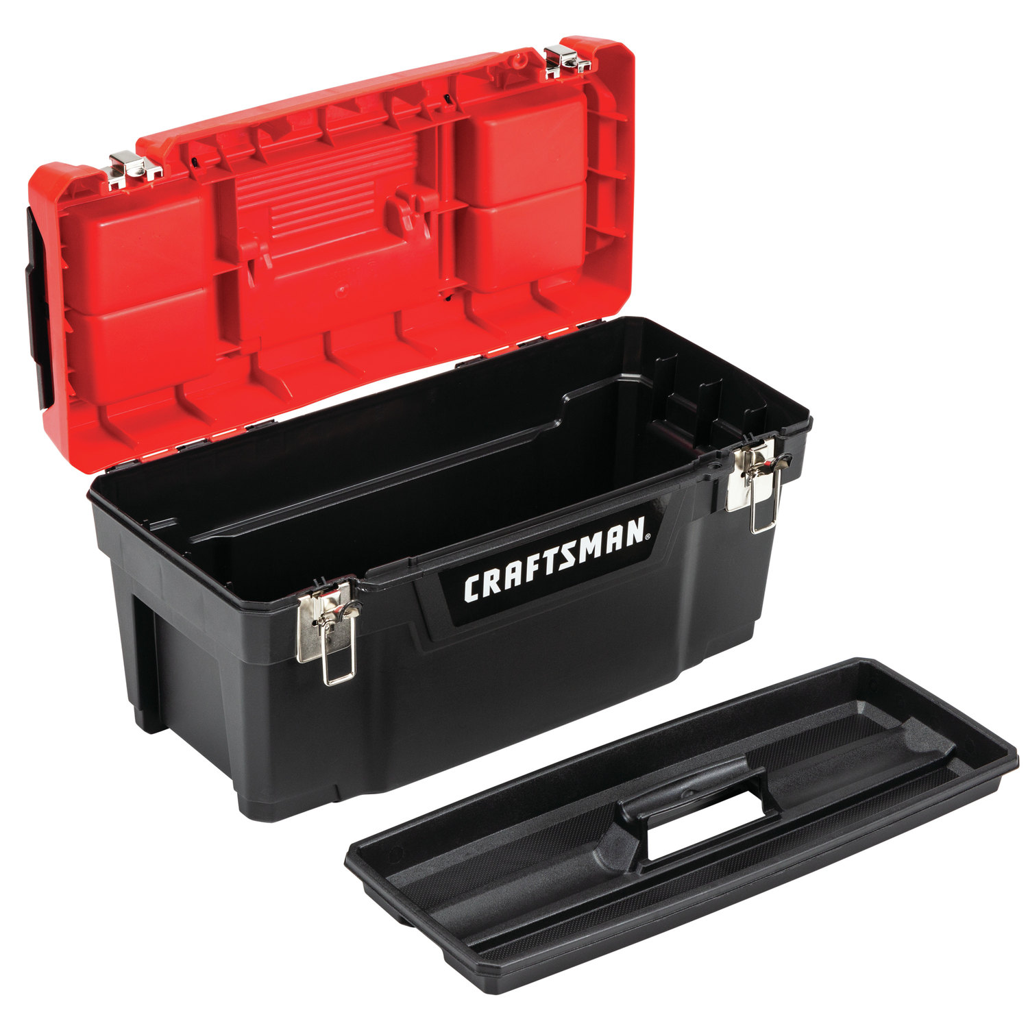 Craftsman 20 in. Tool Box Black/Red - Jamoozus