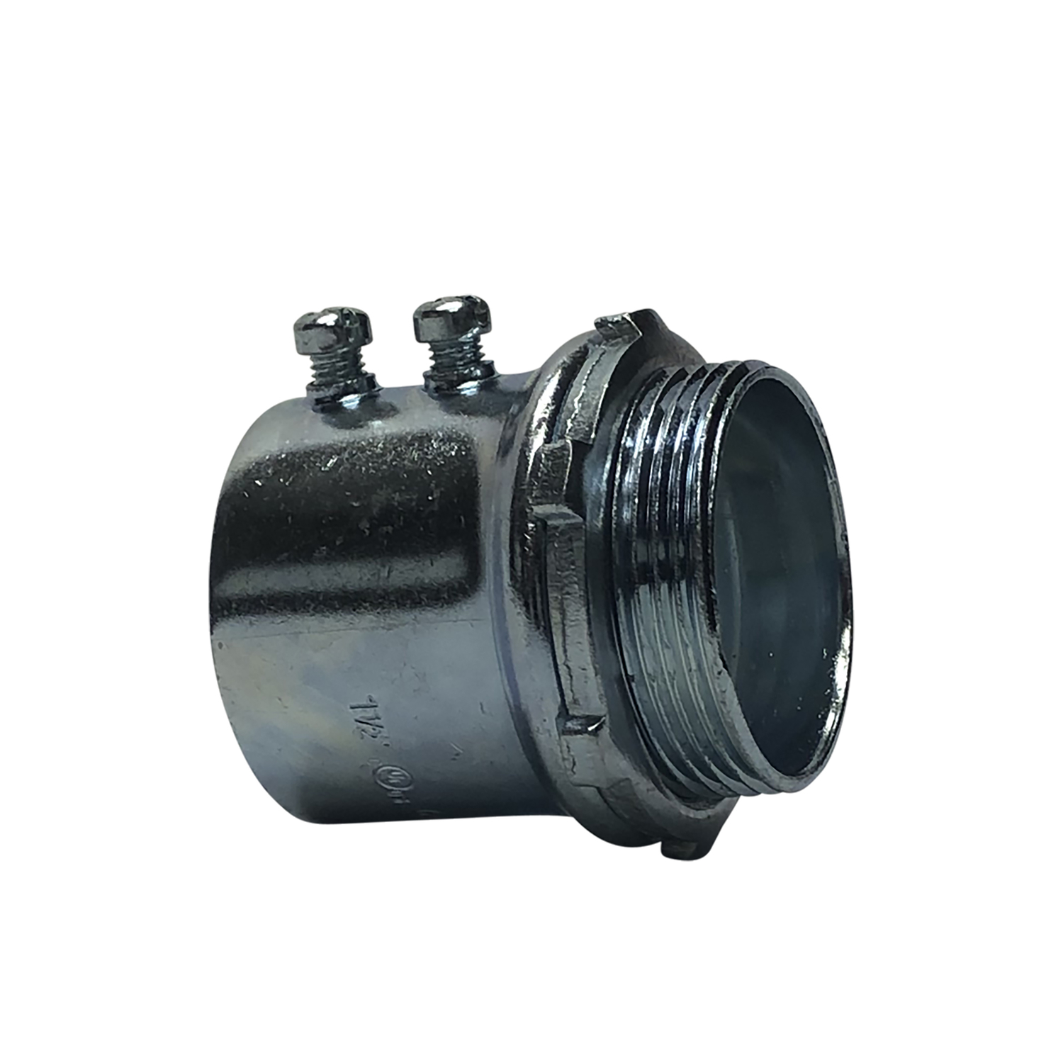 Halex 1-1/4 in. D Zinc Set Screw Connector For EMT 1 pk - Jamoozus