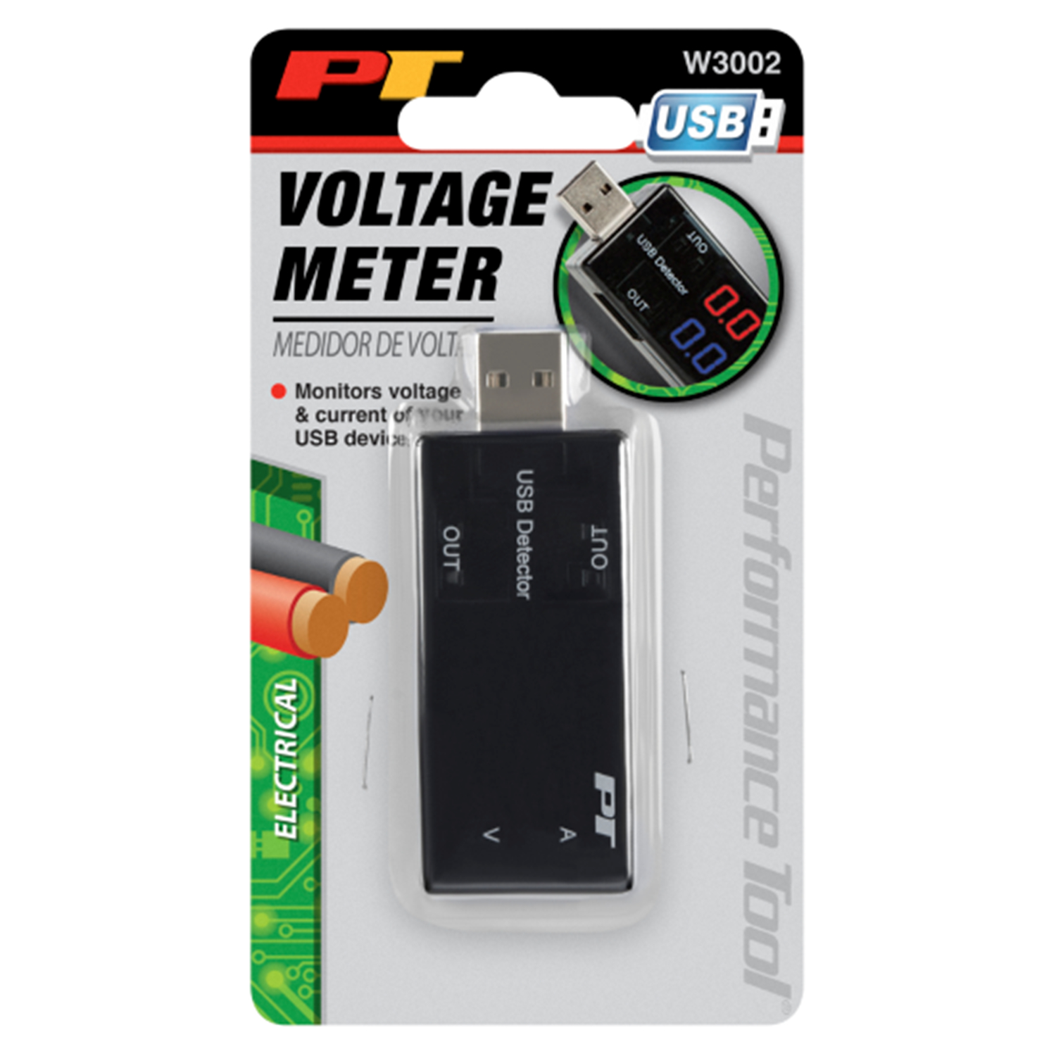 Performance Tool LED Voltage Tester 1 pk - Jamoozus