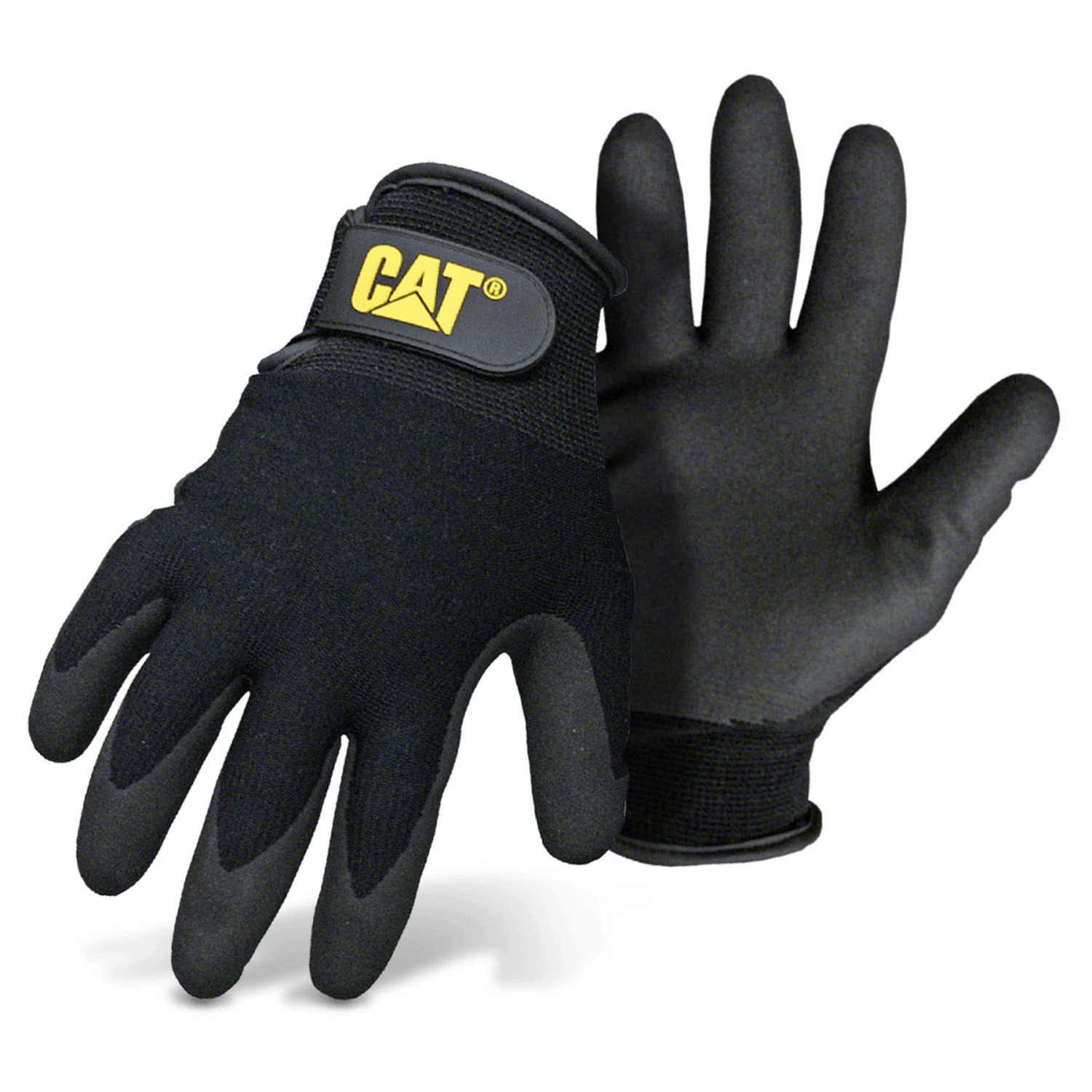 CAT Men's Indoor/Outdoor String Gloves Black XL 1 pair - Jamoozus