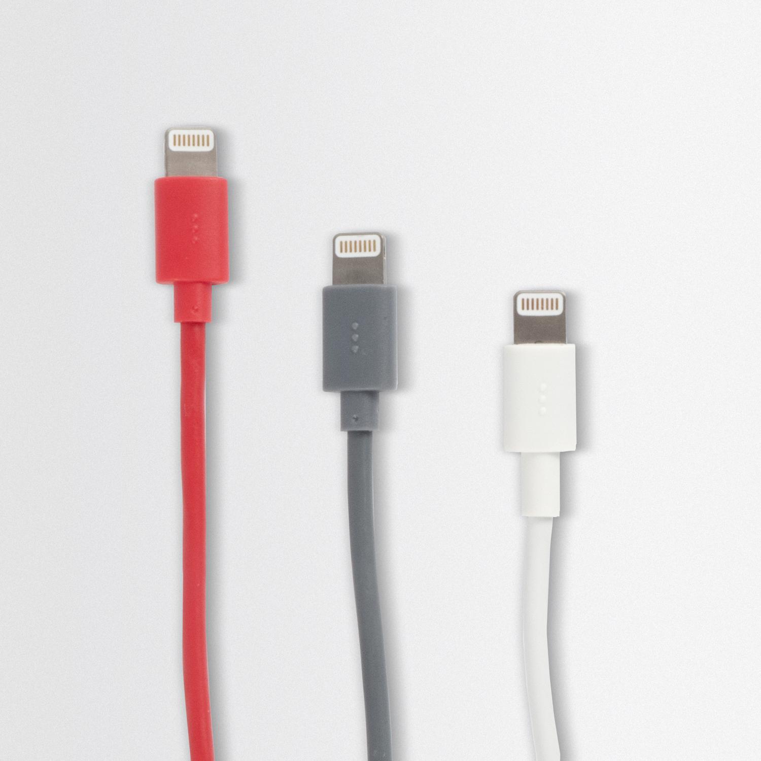 Fusebox Assorted USB Cable For Apple 3 L - Jamoozus