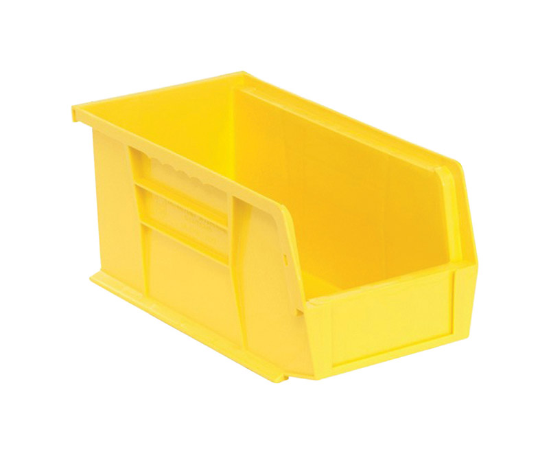 Quantum Storage 5-1/2 in. W X 4-3/4 in. H Tool Storage Bin Polypropylene 1 compartments Yellow - Jamoozus