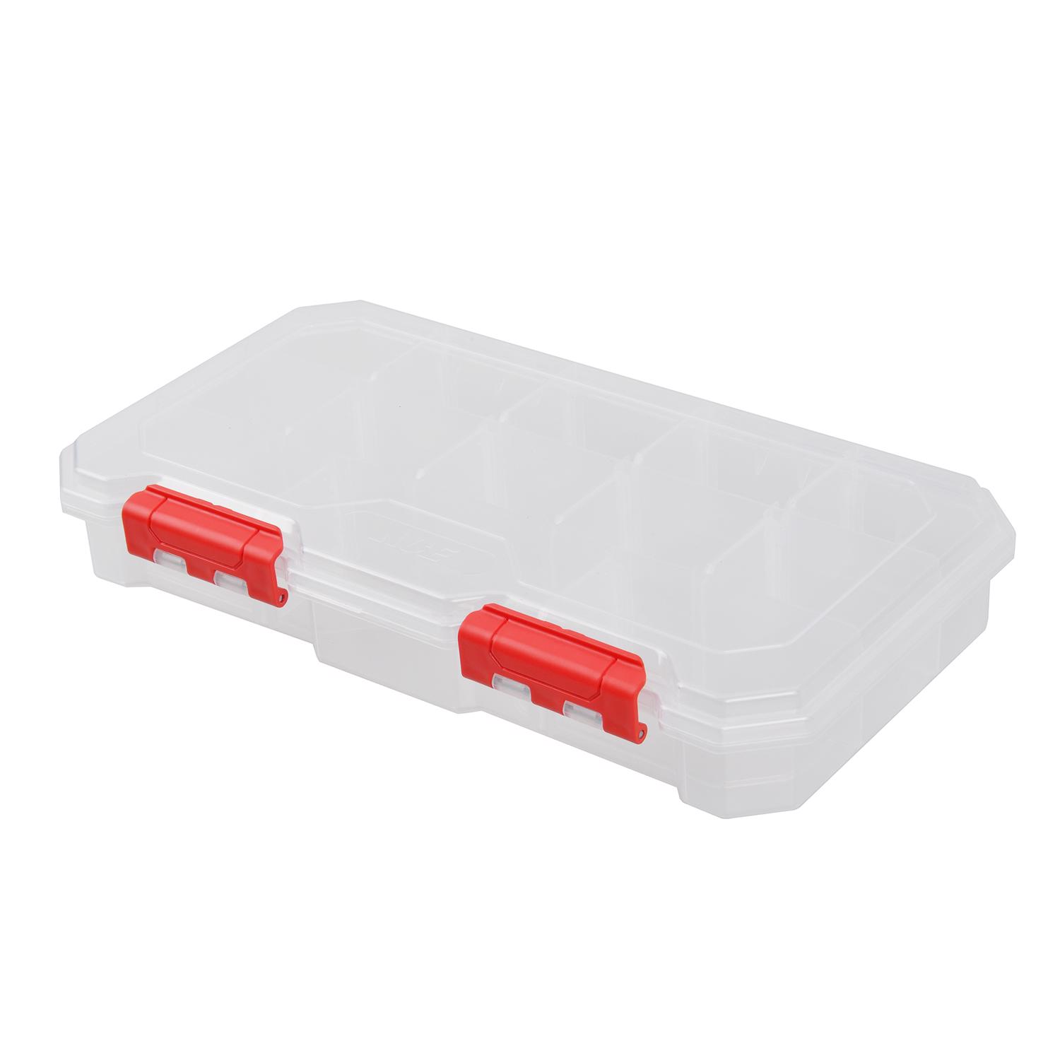 Ace 7.09 in. W X 2.05 in. H Storage Bin Plastic 13 compartments Red - Jamoozus