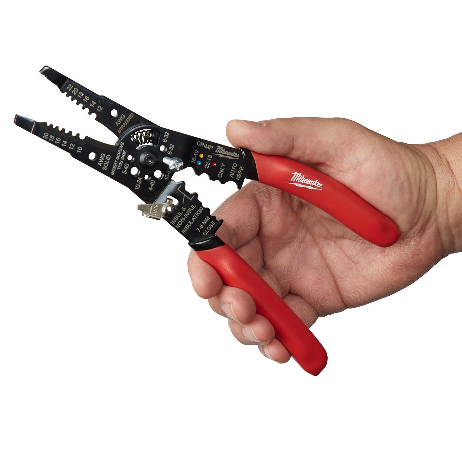 Milwaukee 9 in. L Multi-Purpose Wire Stripper - Jamoozus